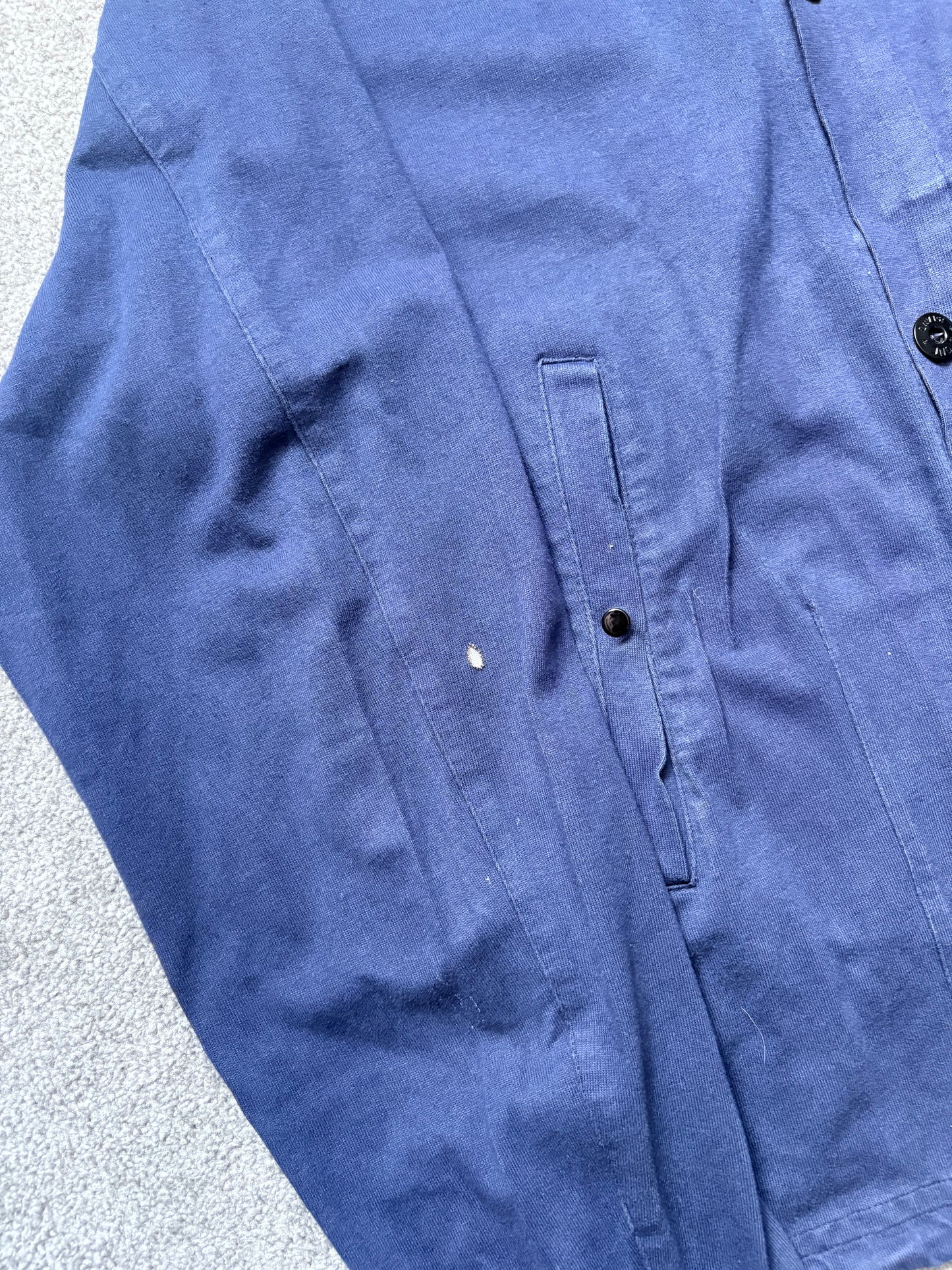Stone Island 1998 Navy Vintage Coach Overshirt