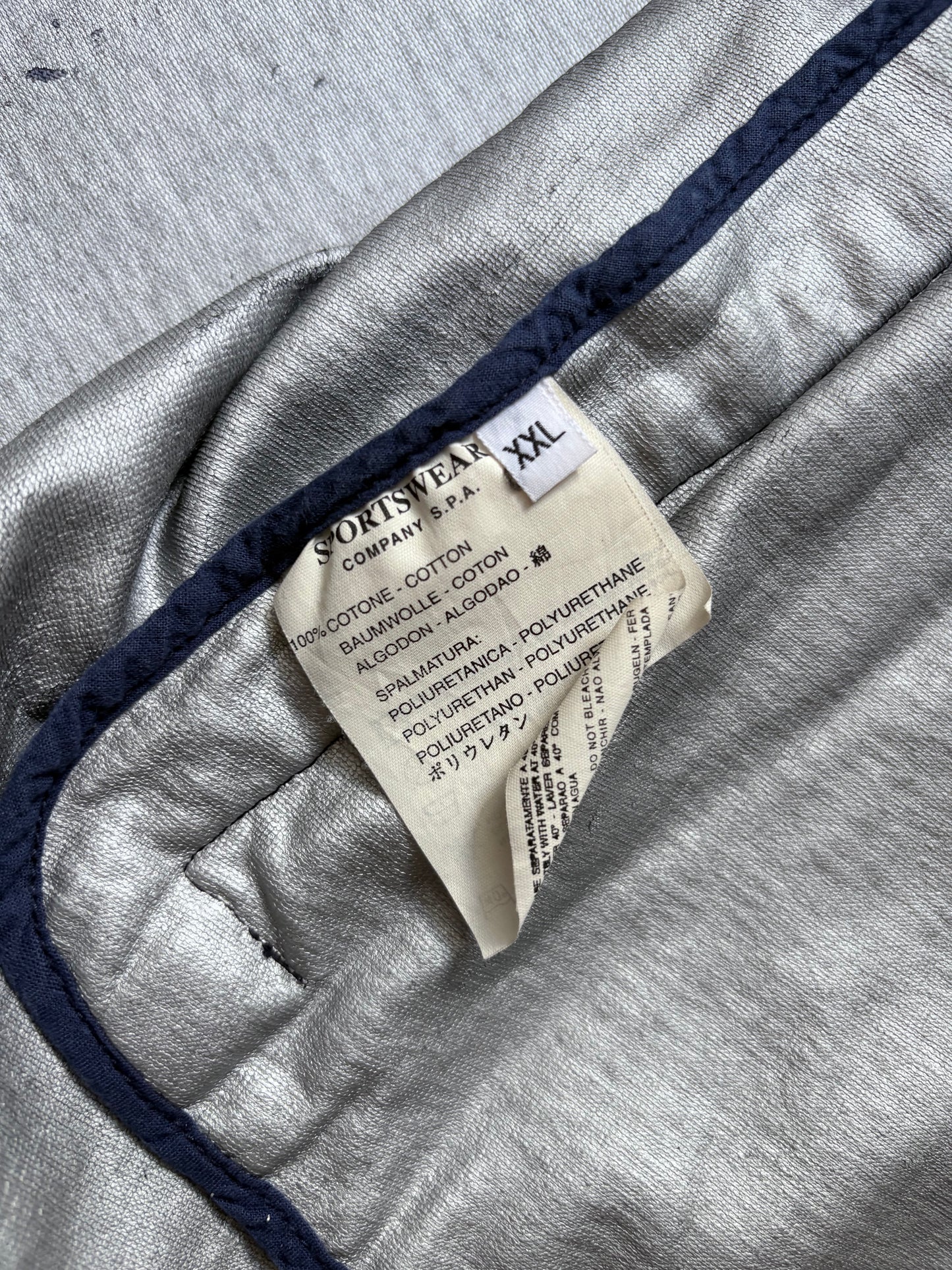 Stone Island 1998 Navy Vintage Coach Overshirt