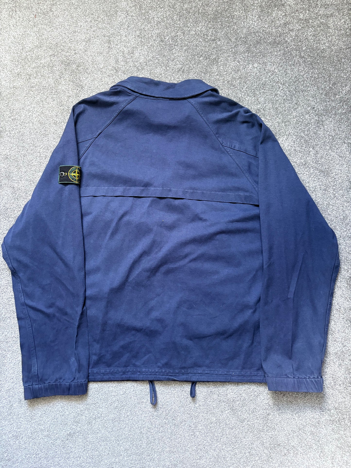 Stone Island 1998 Navy Vintage Coach Overshirt