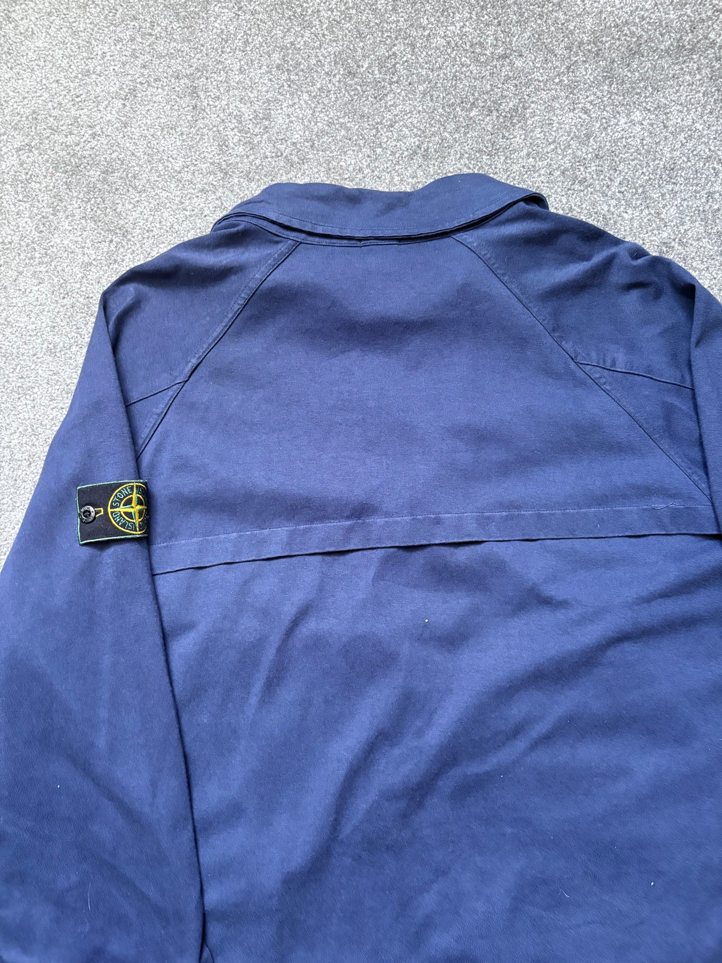 Stone Island 1998 Navy Vintage Coach Overshirt