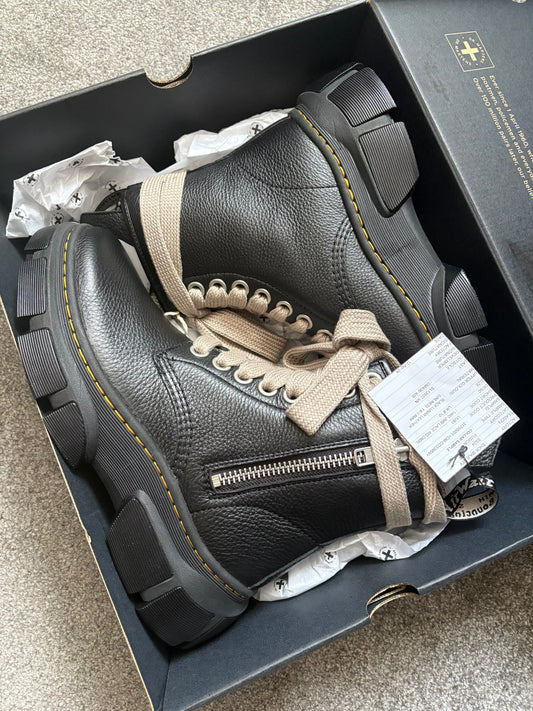 Rick Owens x Dr Martens Sample 1460 Jumbo Lace DMXL Boots