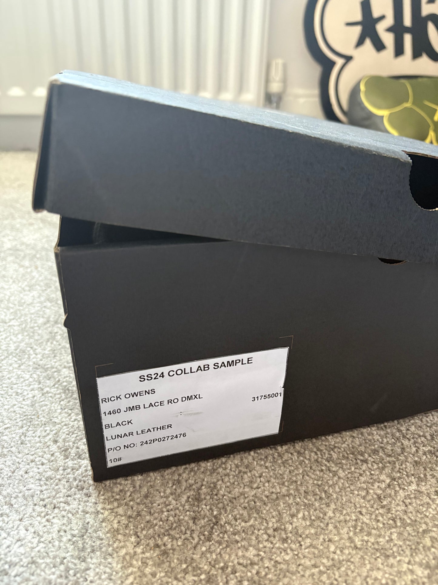 Rick Owens x Dr Martens Sample 1460 Jumbo Lace DMXL Boots