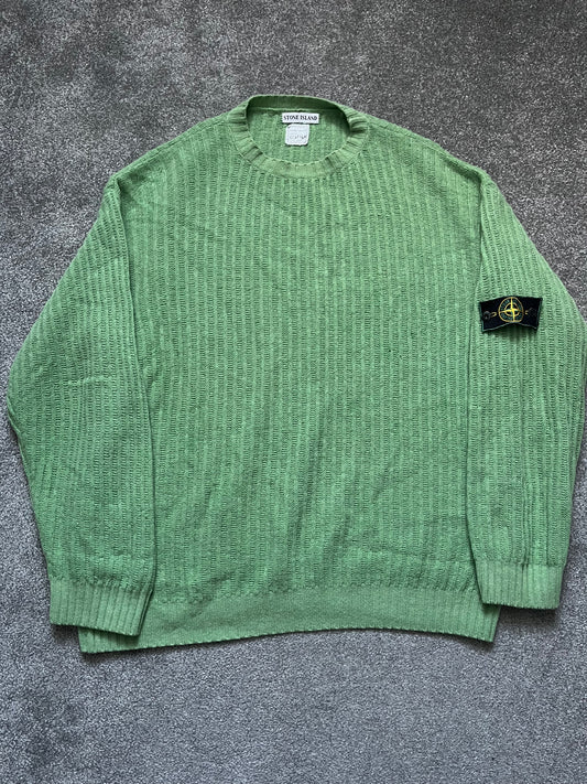 Stone Island 80s Ribbed Knitter Sweater