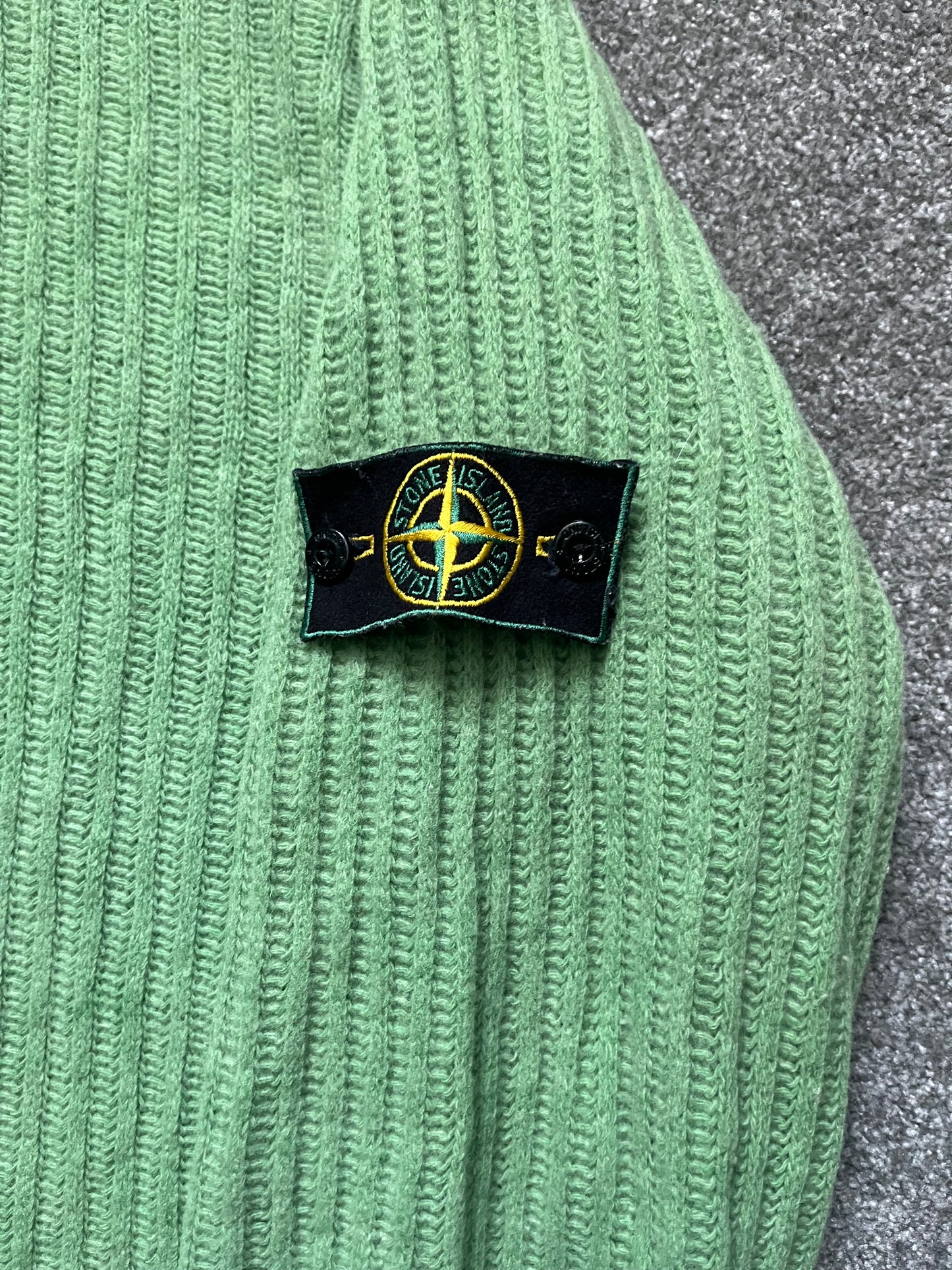 Stone Island 80s Ribbed Knitter Sweater