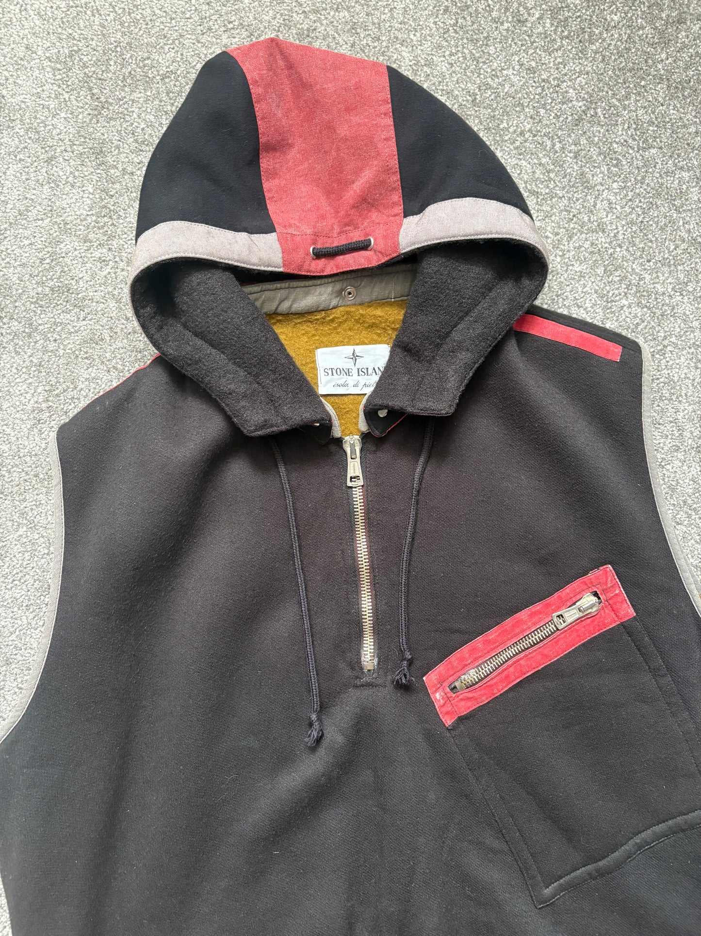 Stone Island 1982 Tela Stella Hoodie Gilet Jacket