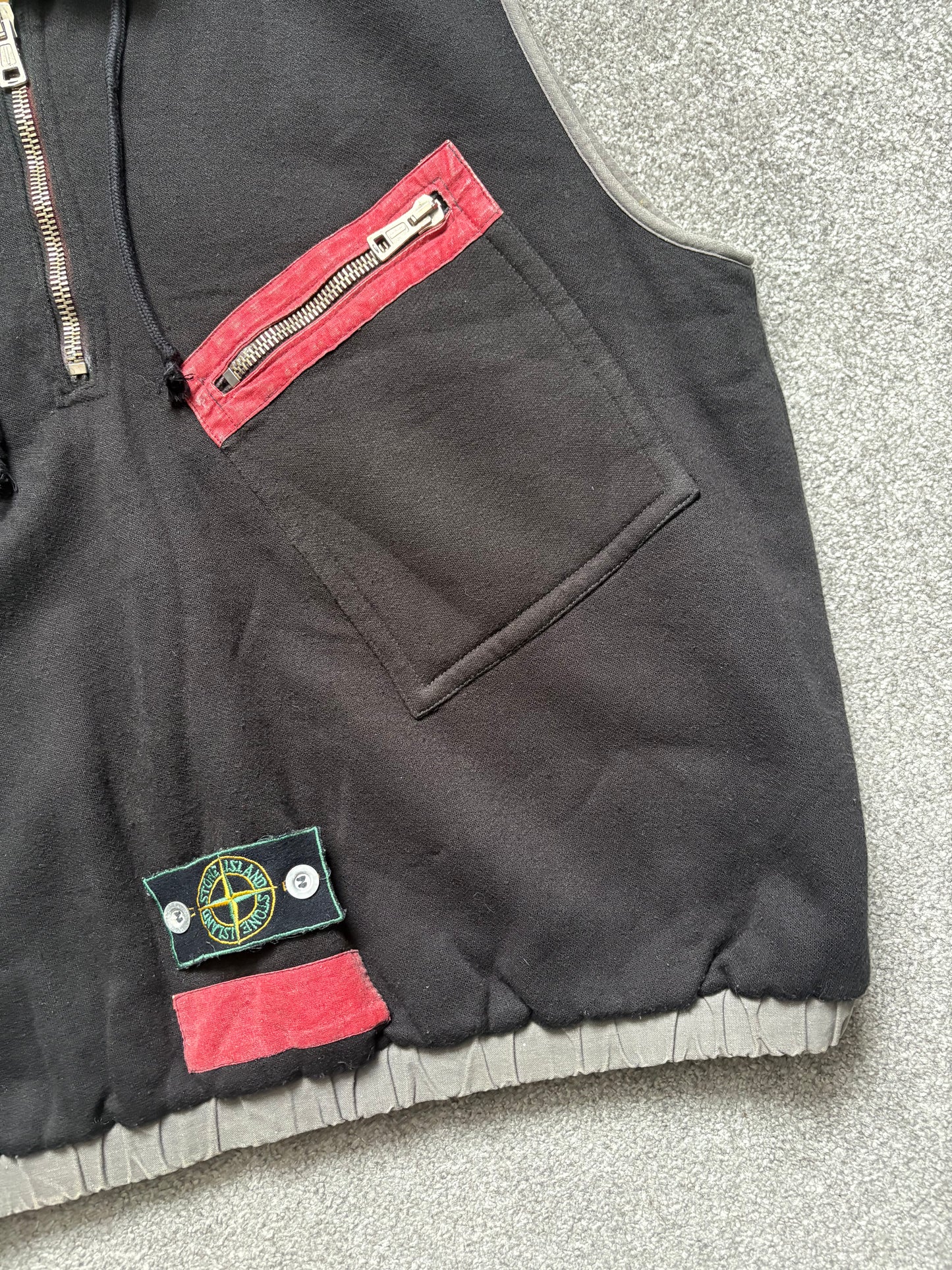 Stone Island 1982 Tela Stella Hoodie Gilet Jacket