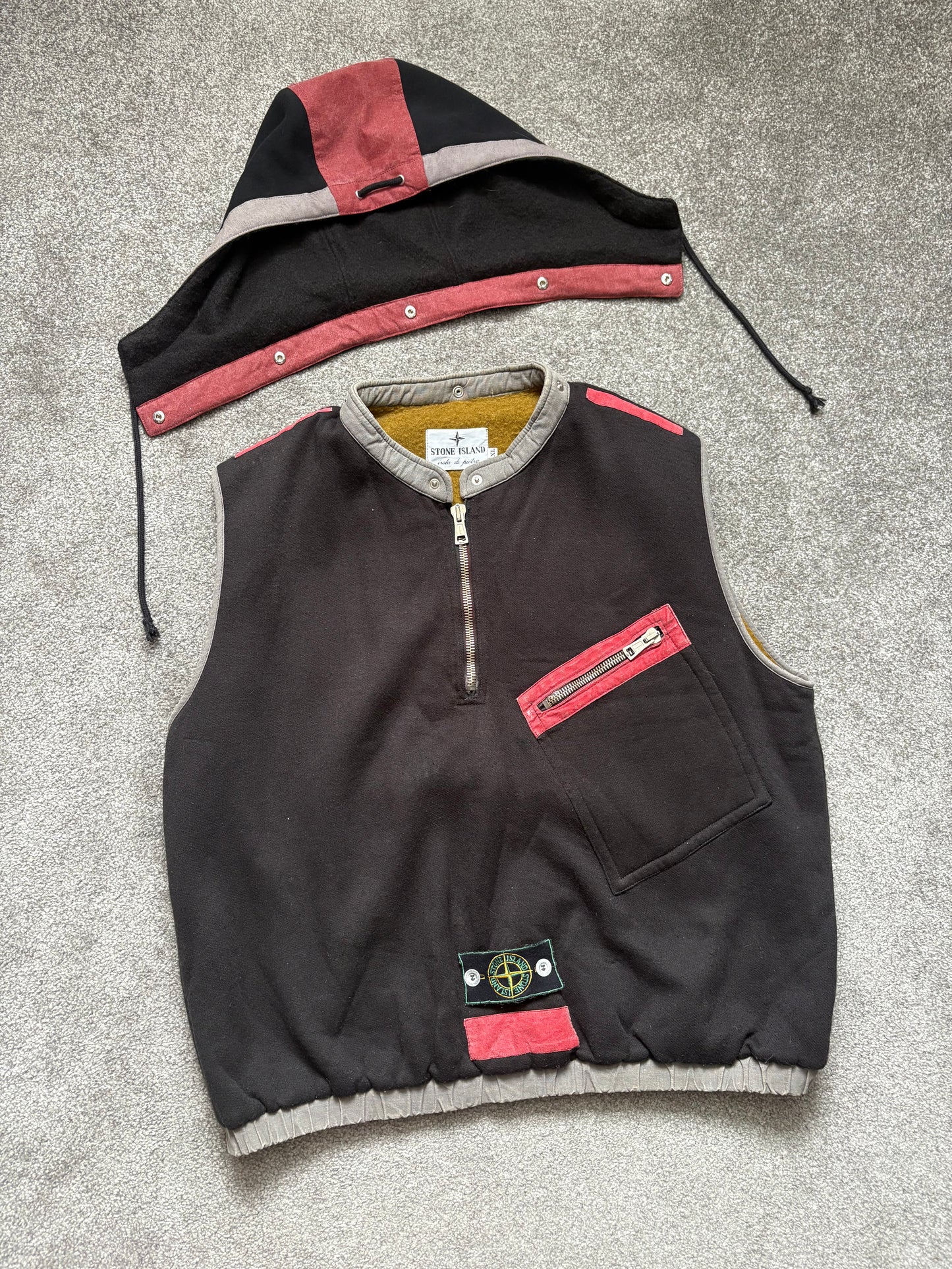 Stone Island 1982 Tela Stella Hoodie Gilet Jacket