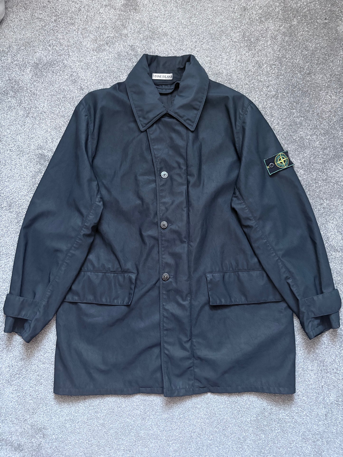 Stone Island 1998 Black Nylam Jacket