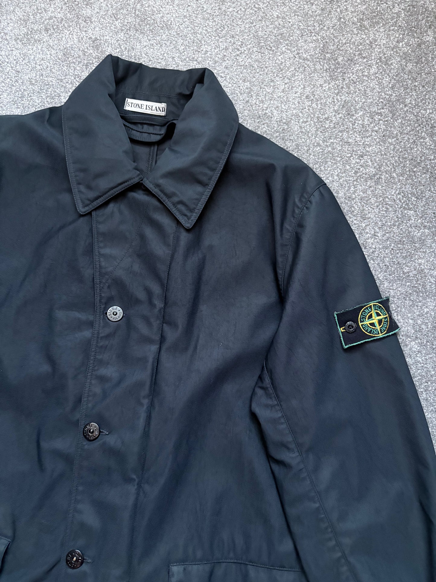 Stone Island 1998 Black Nylam Jacket