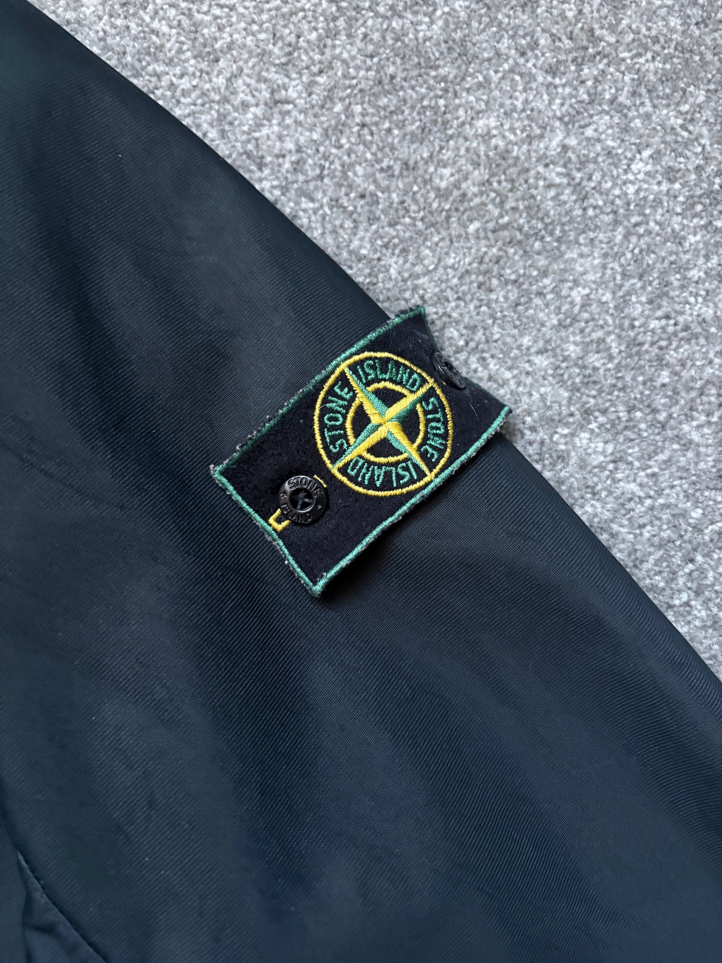 Stone Island 1998 Black Nylam Jacket