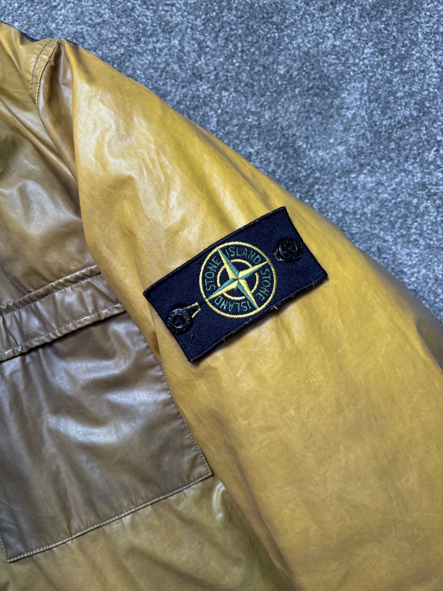 Stone Island 2011 Ice Yellow Dutch Rope Jacket