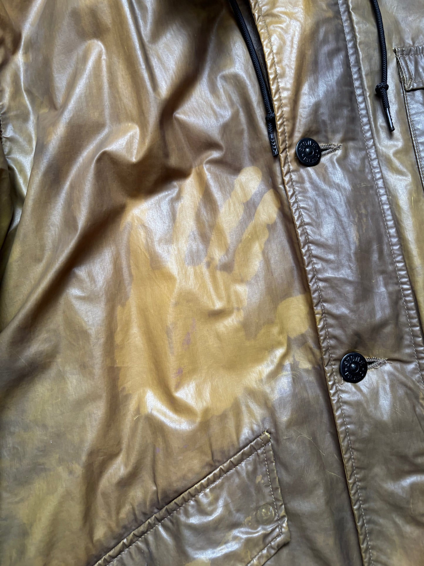 Stone Island 2011 Ice Yellow Dutch Rope Jacket