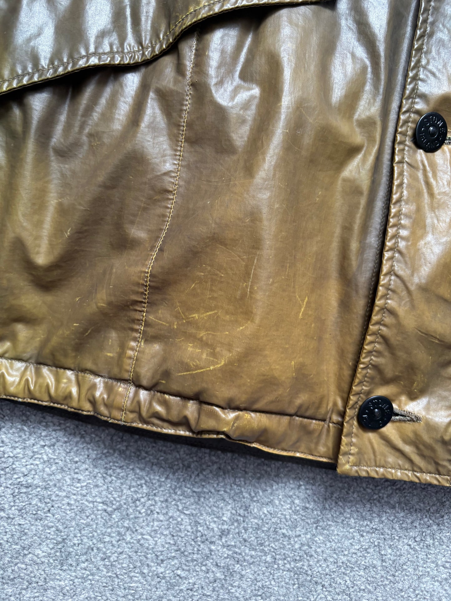 Stone Island 2011 Ice Yellow Dutch Rope Jacket