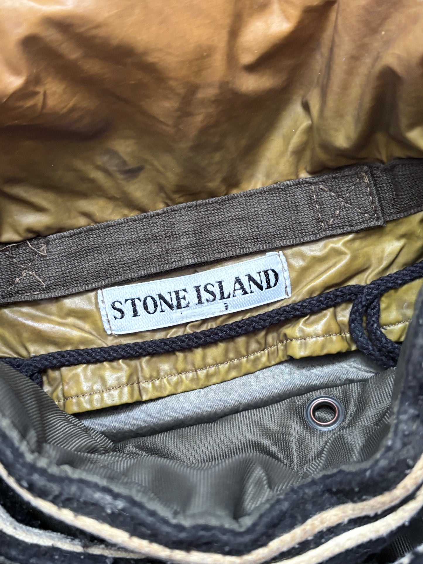 Stone Island 2011 Ice Yellow Dutch Rope Jacket