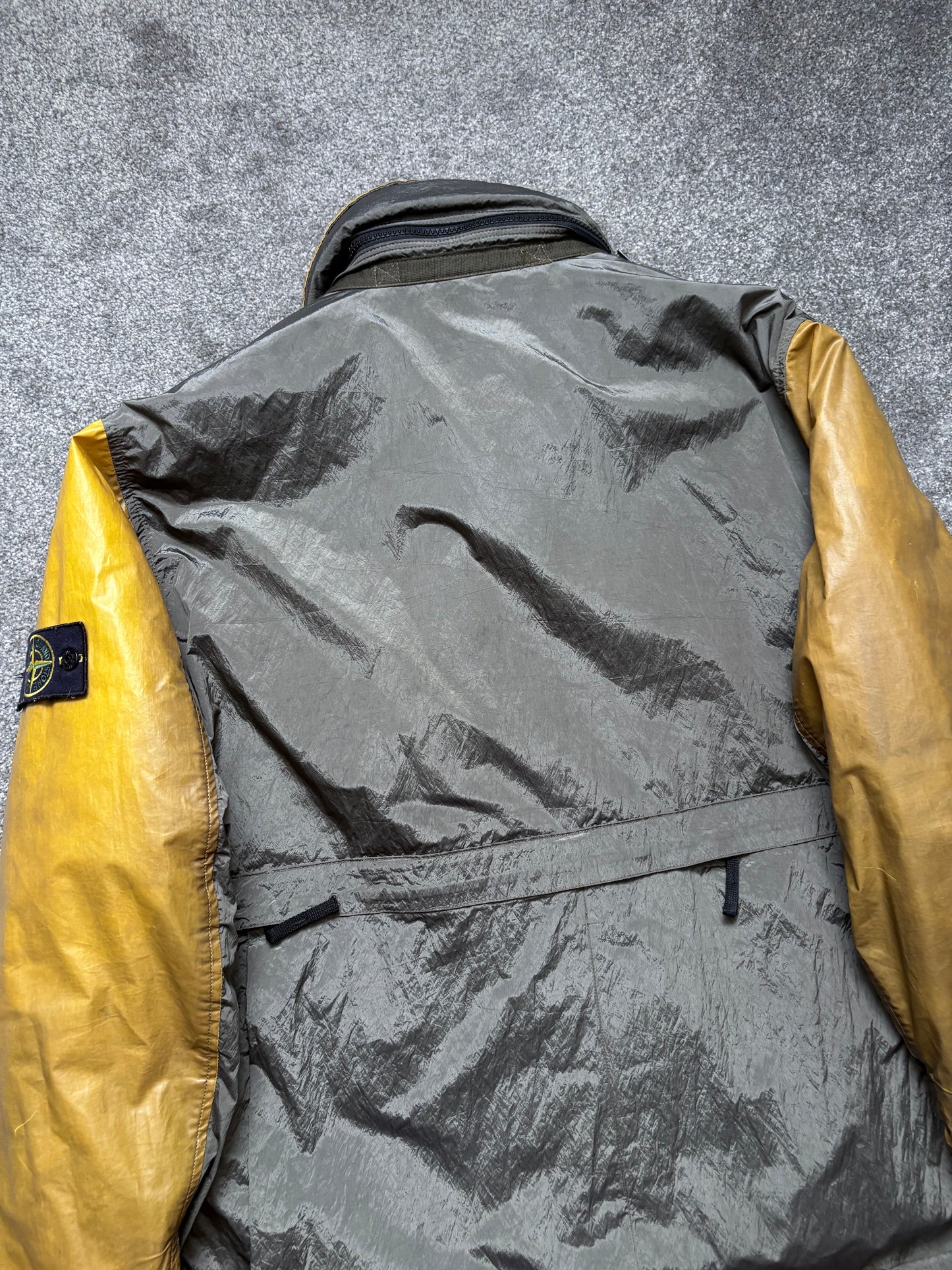 Stone Island 2011 Ice Yellow Dutch Rope Jacket