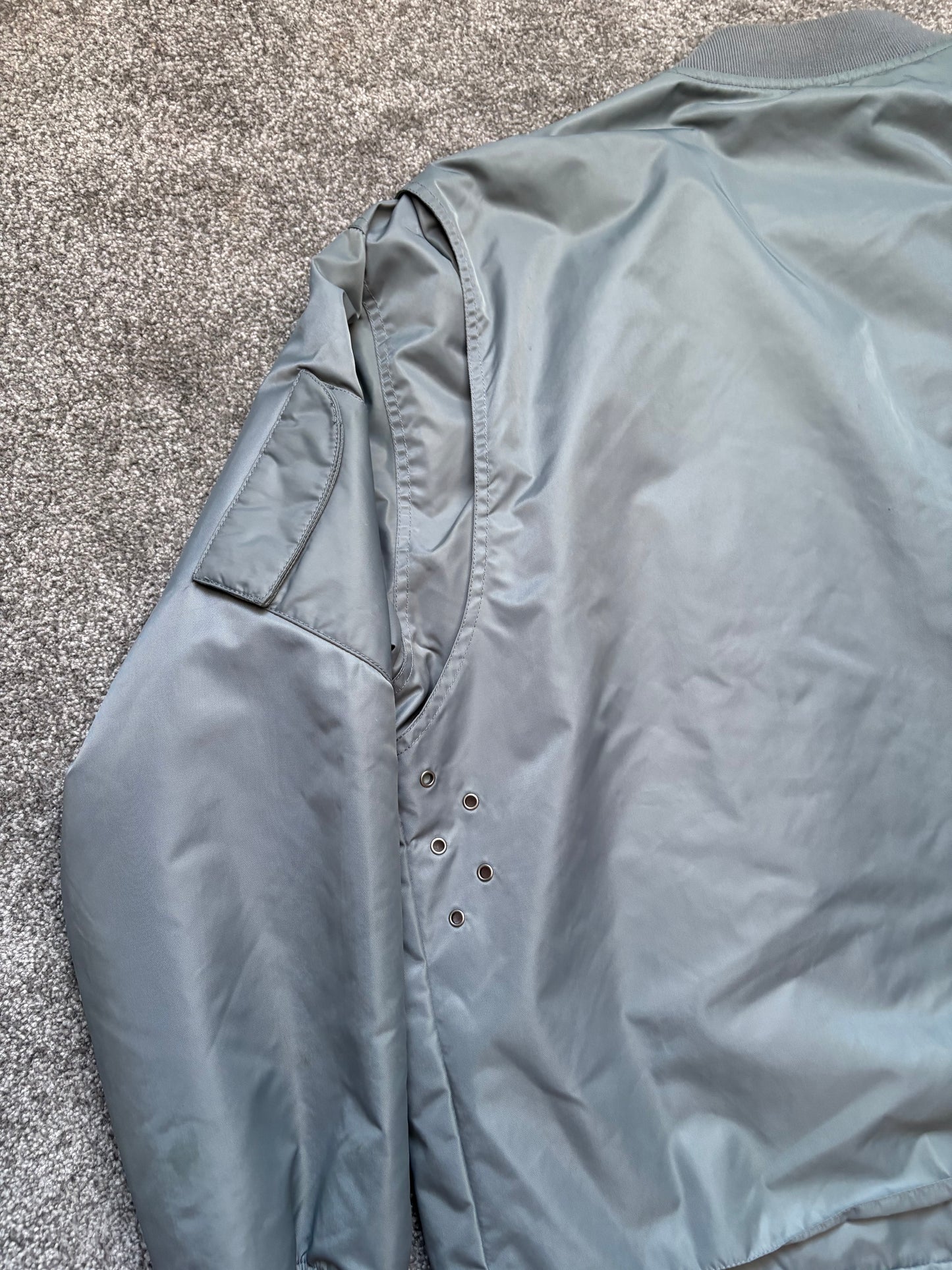 Subware Cosmos Grey Bomber Jacket