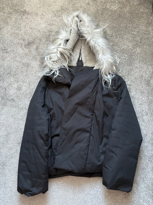 Rick Owens FW22 Goat Fur Strobe Parka Jacket