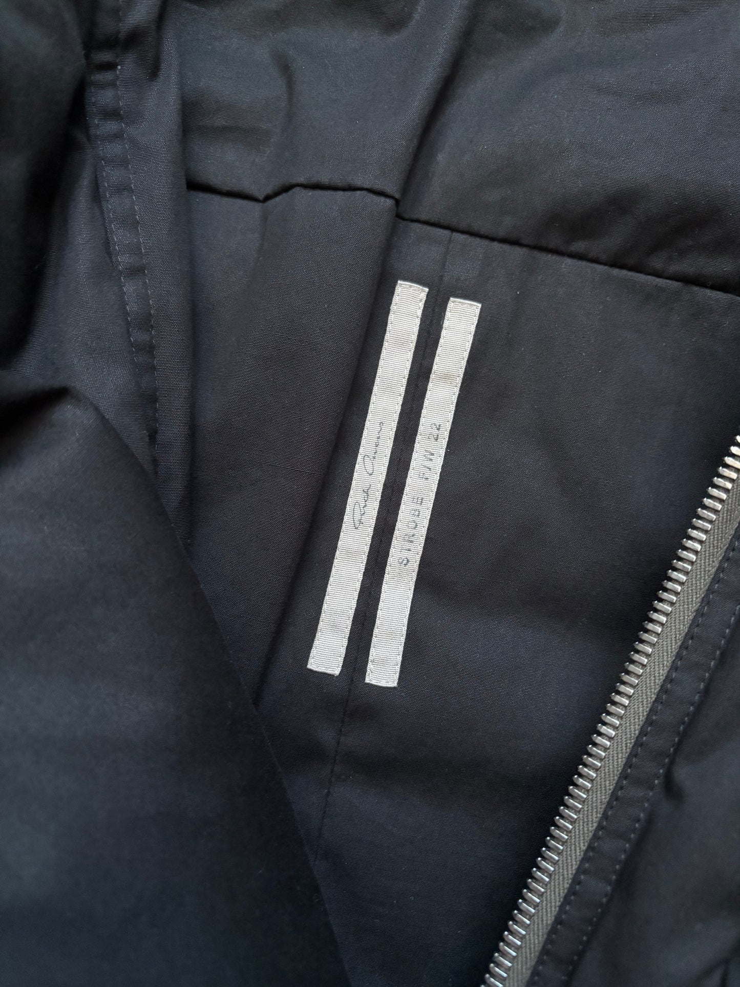 Rick Owens FW22 Goat Fur Strobe Parka Jacket