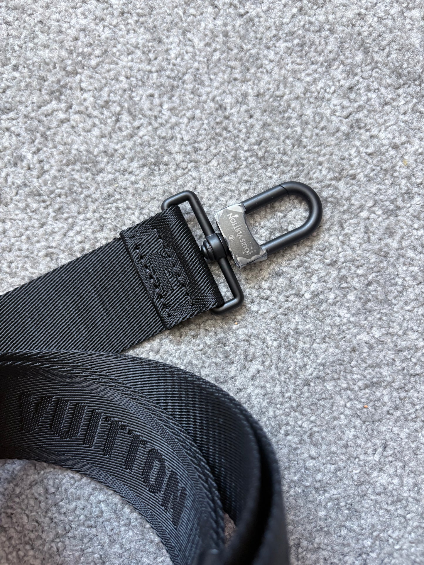 Louis Vuitton Alpha Messenger Black Leather Monogram Eclipse Bag