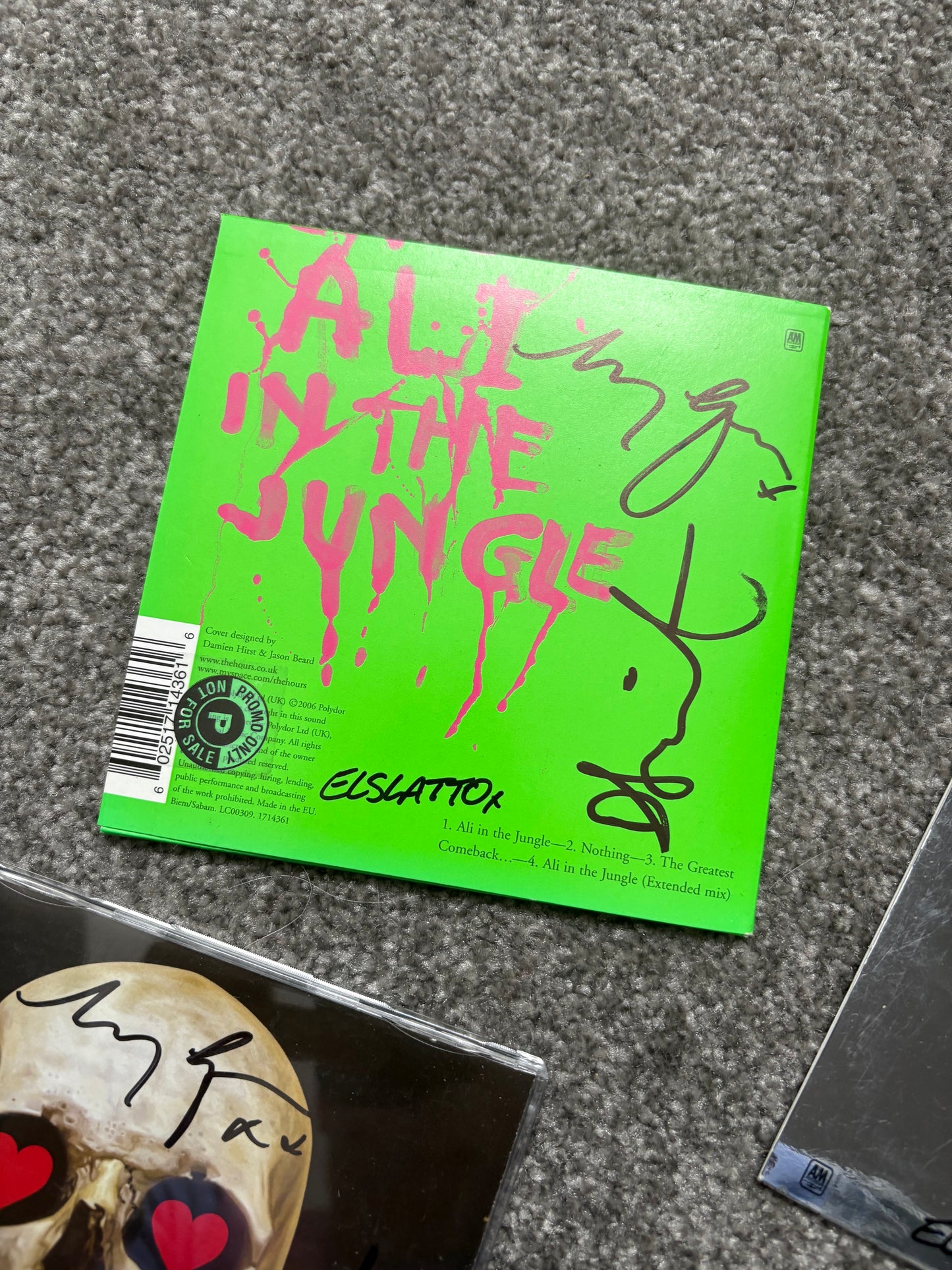 4 x Damien Hirst Signed The Hours 2007 CDs