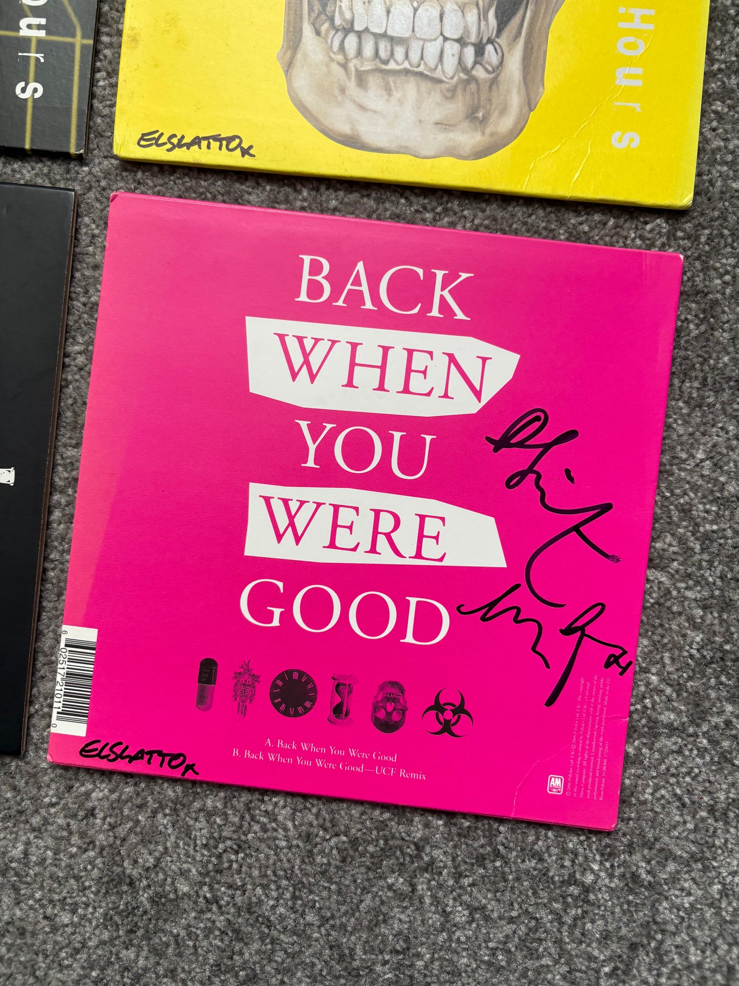 4 x Damien Hirst Signed The Hours 2007 Vinyls