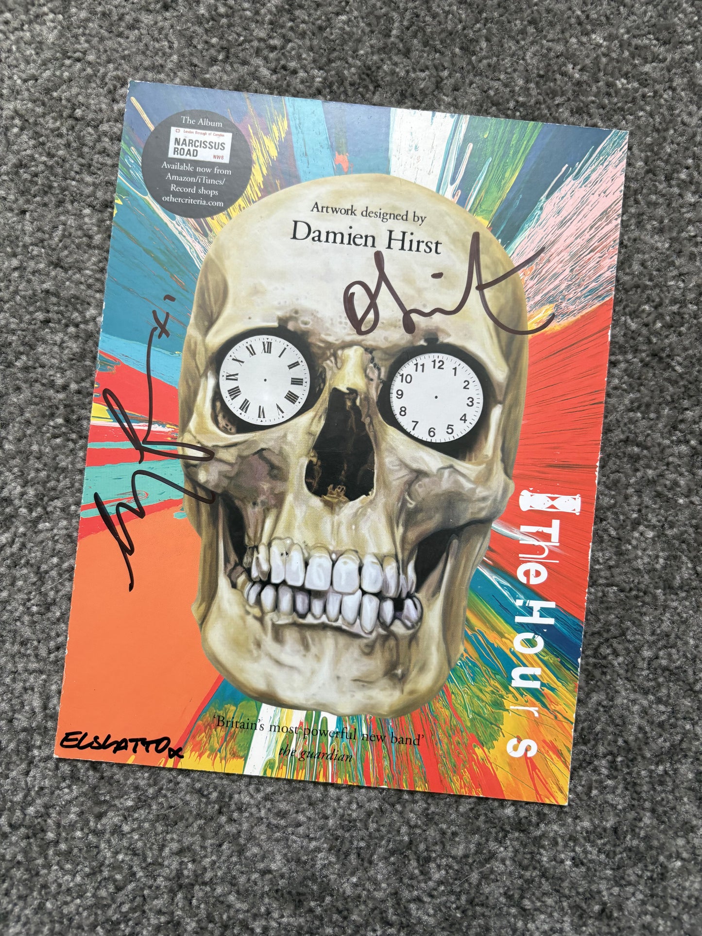 2 x Damien Hirst Signed The Hours 2007 Leaflets