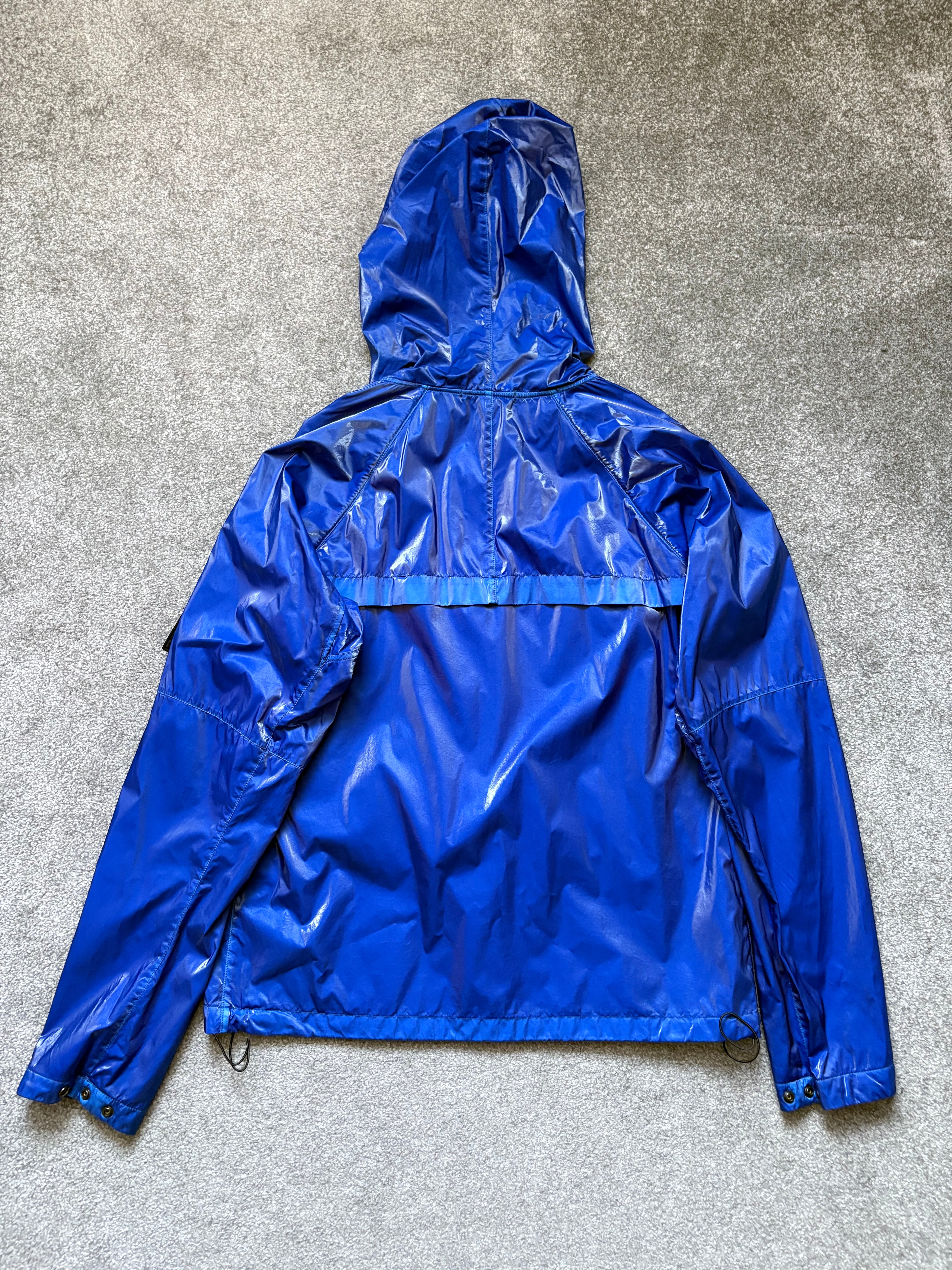 Stone Island 2008 Prismatic Blue Silk Jacket – The Hideaway Store