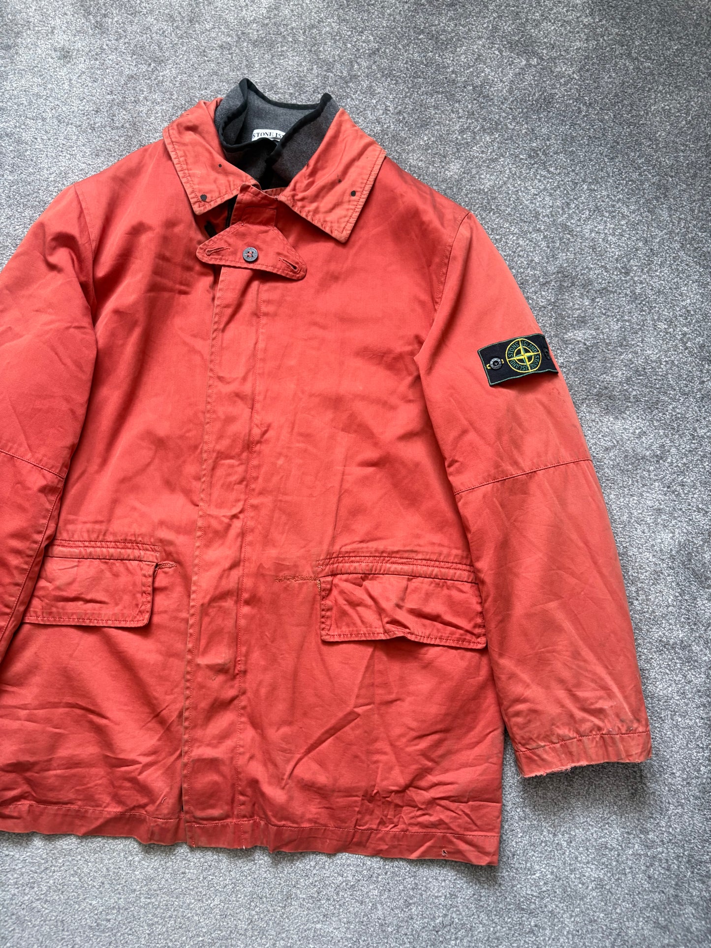 Stone Island 1997 Raso Gommato Jacket