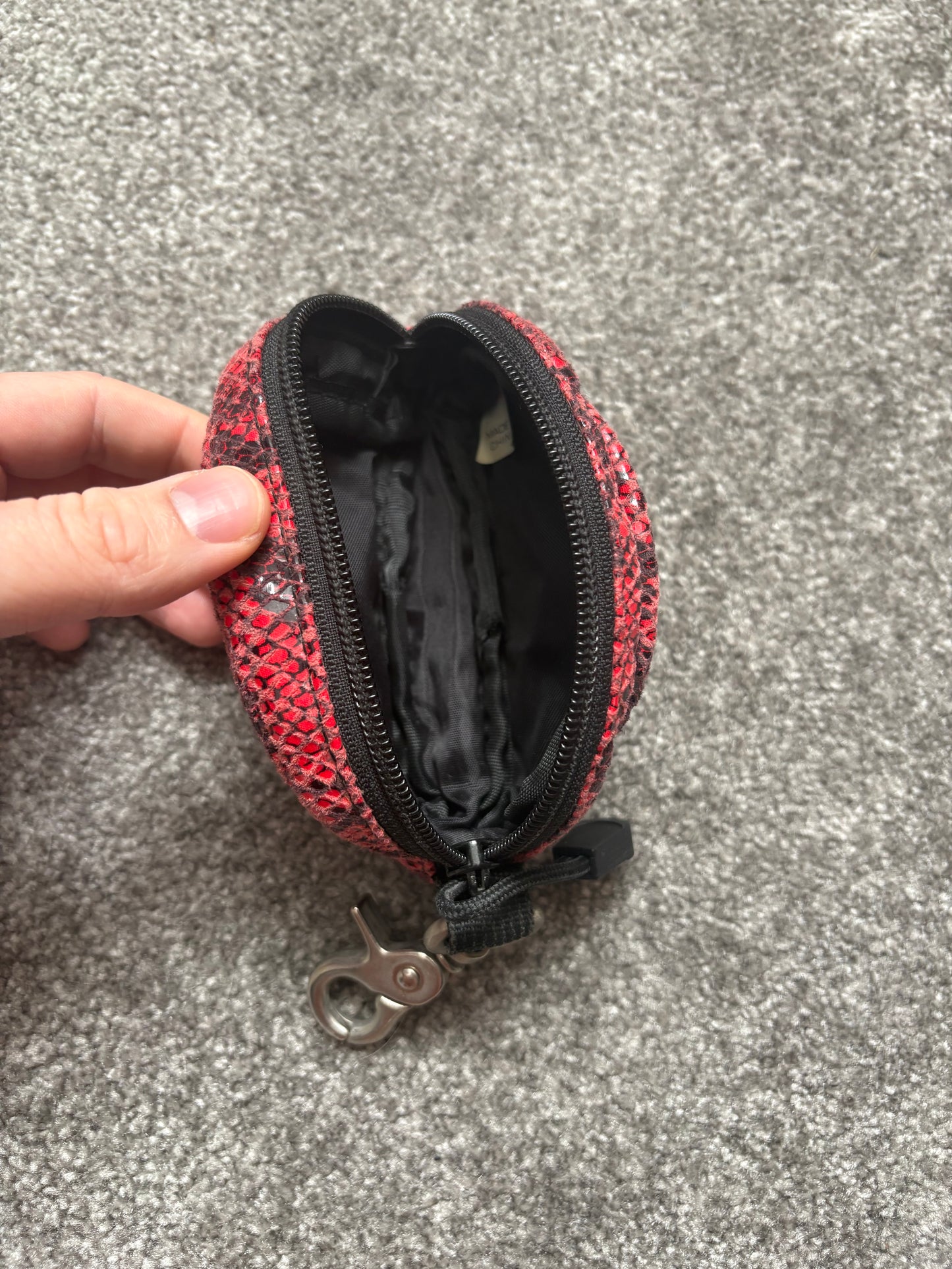 Supreme 2011 Red Snakeskin Stash Pouch