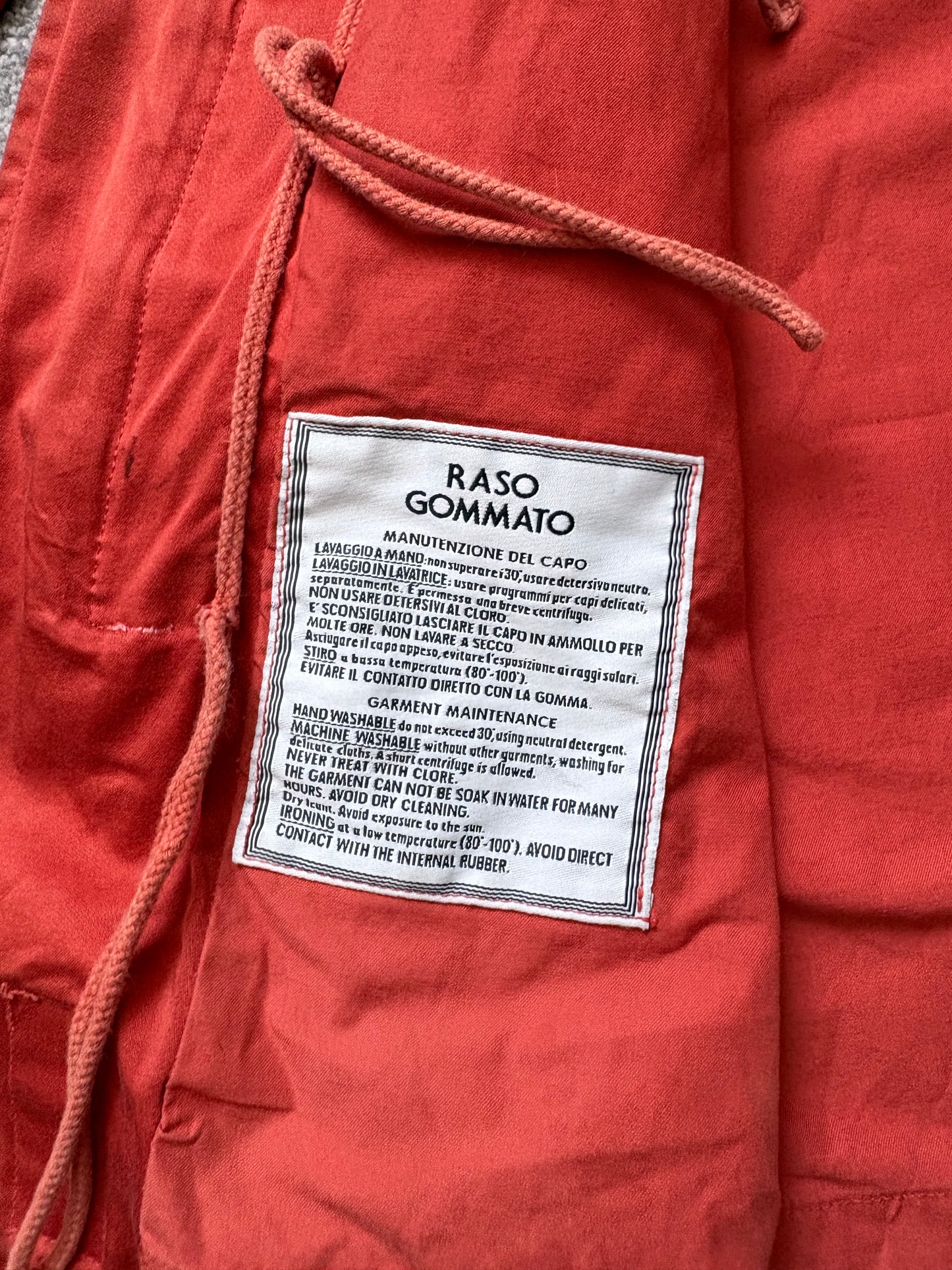 Stone Island 1997 Raso Gommato Jacket