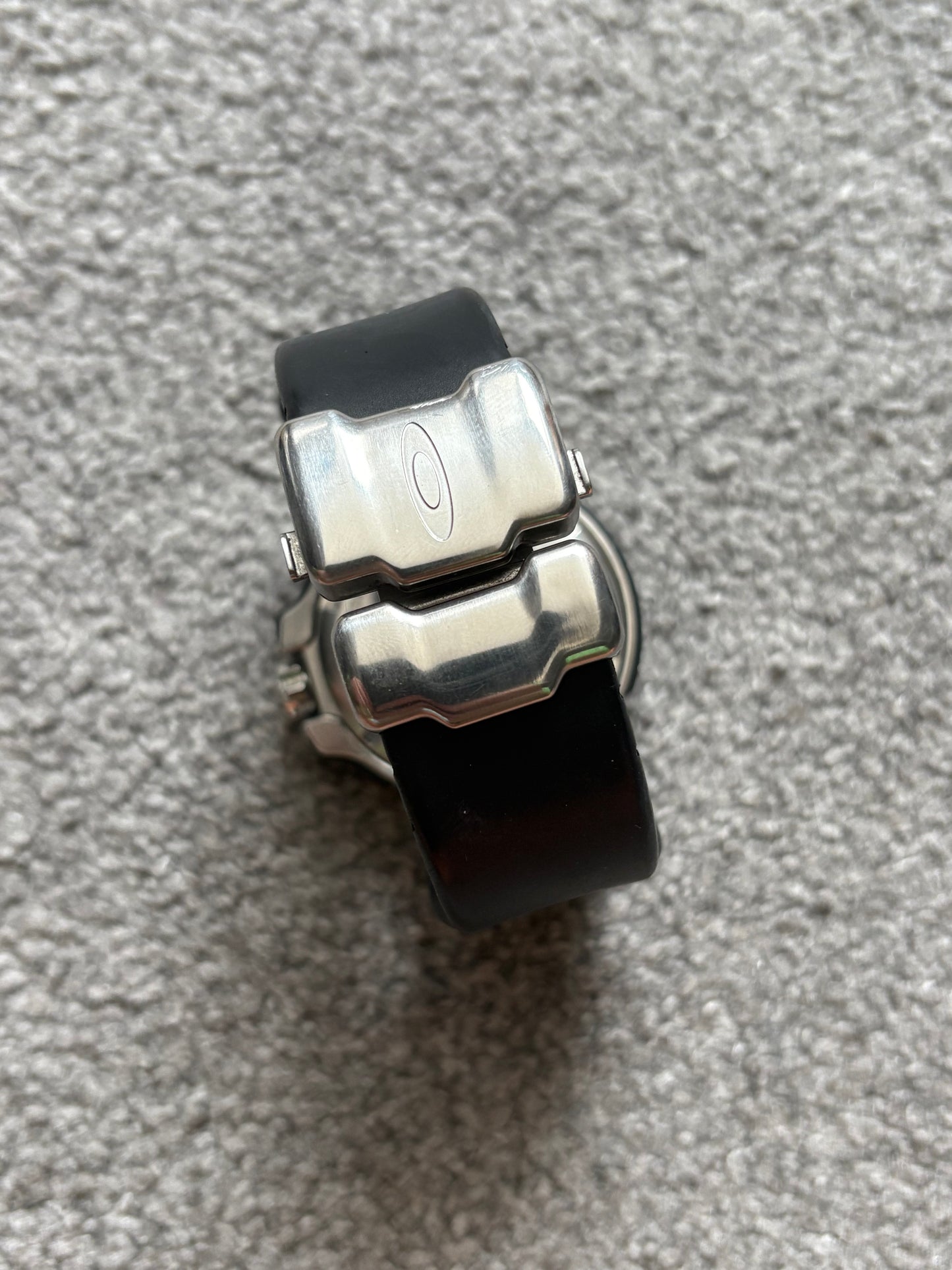 Oakley Crankcase 3-Hand Stainless Steel Watch