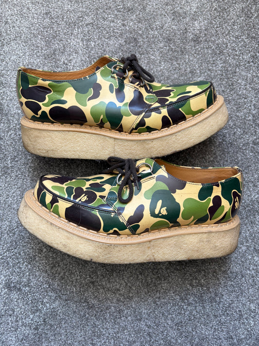 A Bathing Ape x George Cox 2012 Camo Creepers
