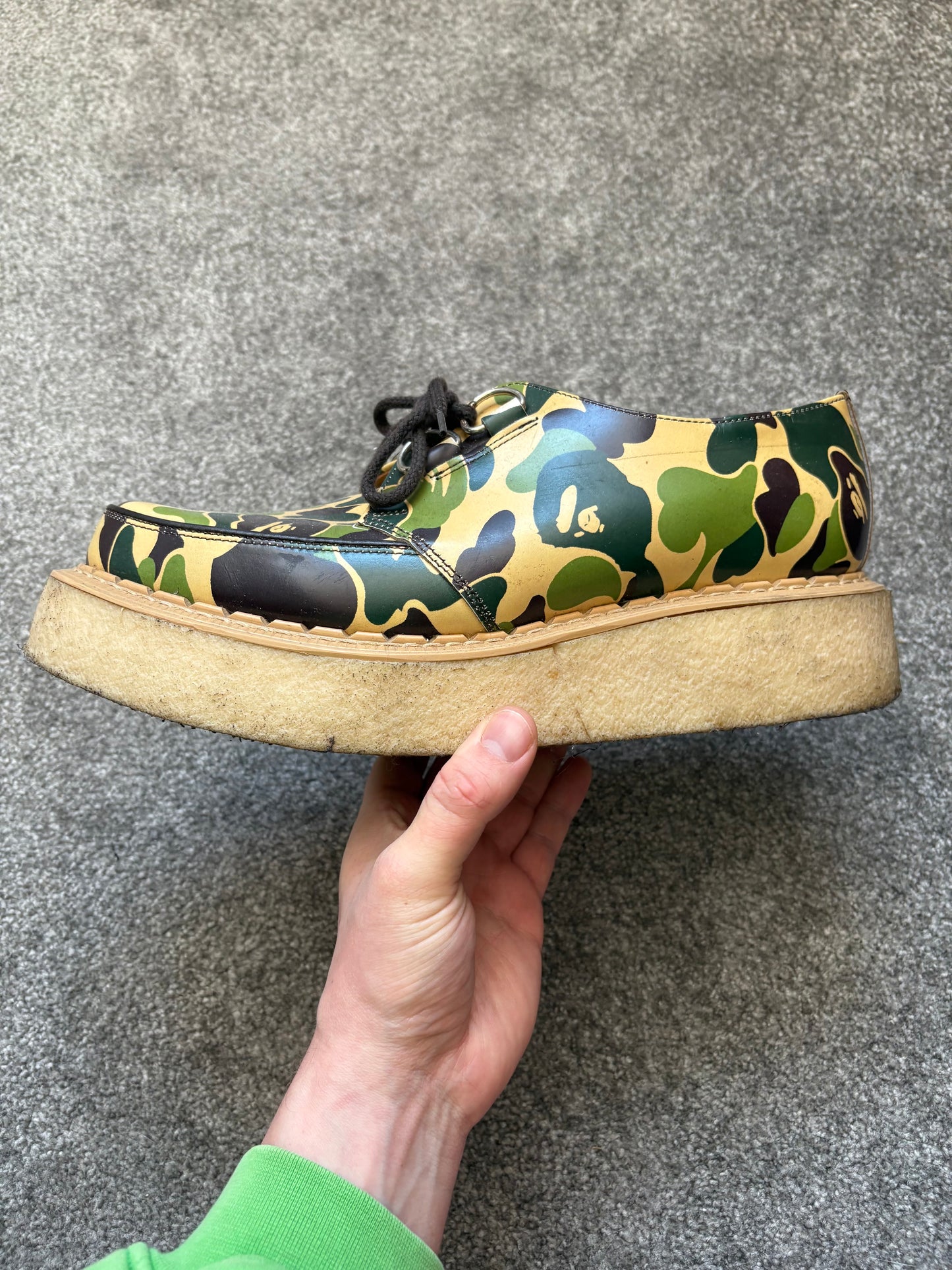 A Bathing Ape x George Cox 2012 Camo Creepers