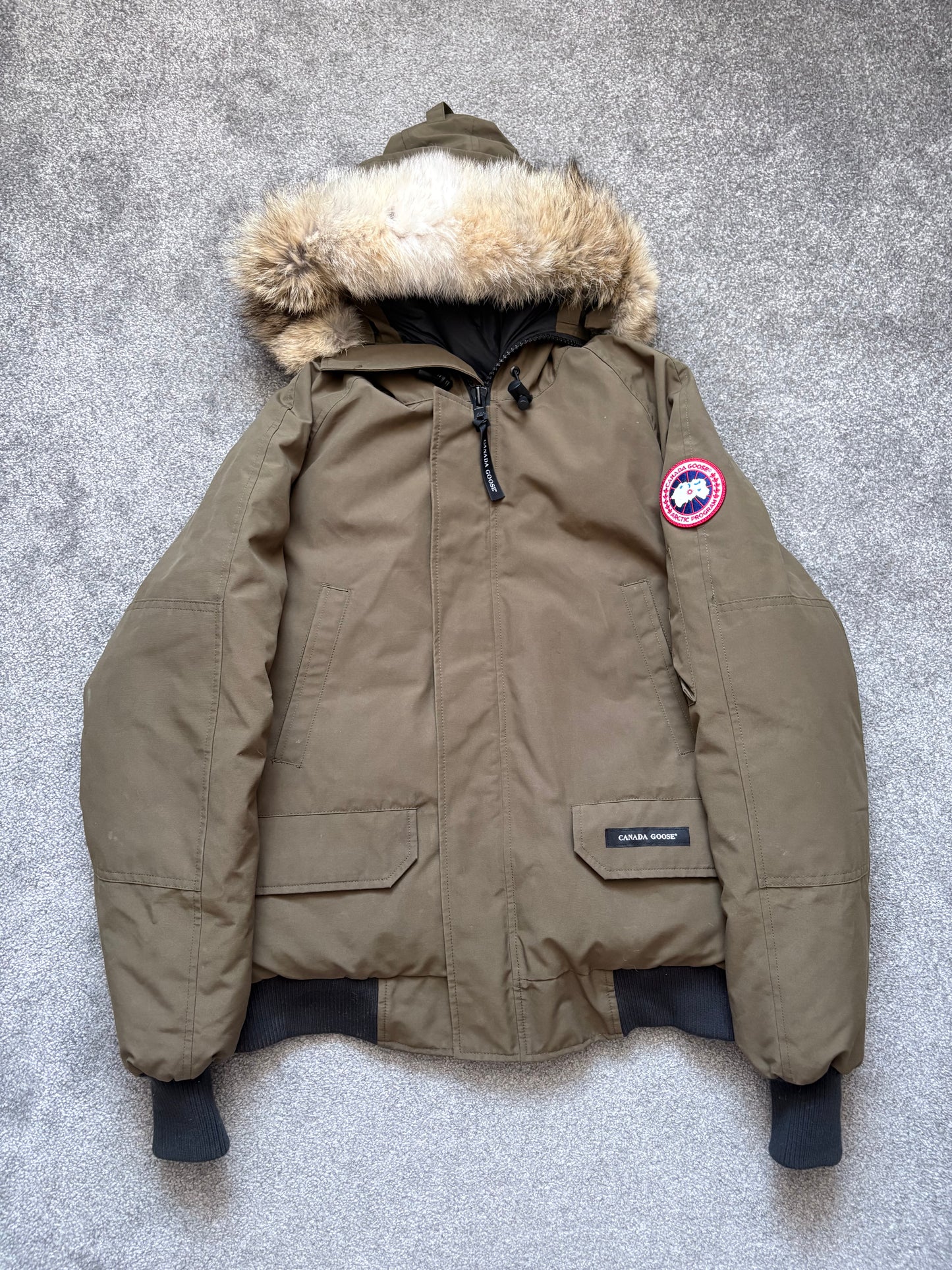 Canada Goose Khaki Chilliwack Bomber Jacket