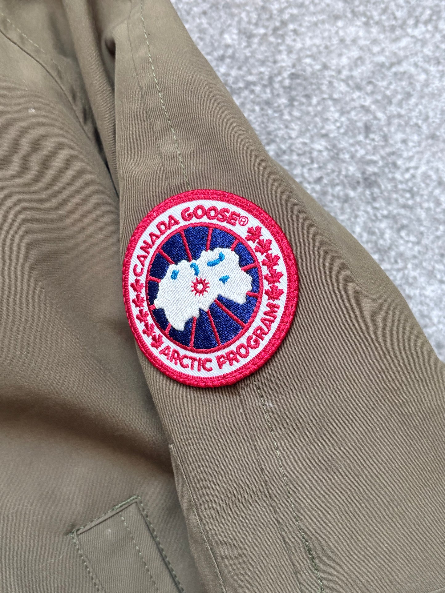 Canada Goose Khaki Chilliwack Bomber Jacket