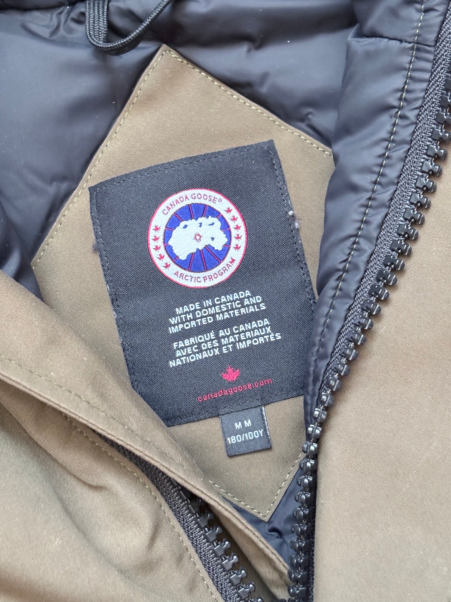 Canada Goose Khaki Chilliwack Bomber Jacket