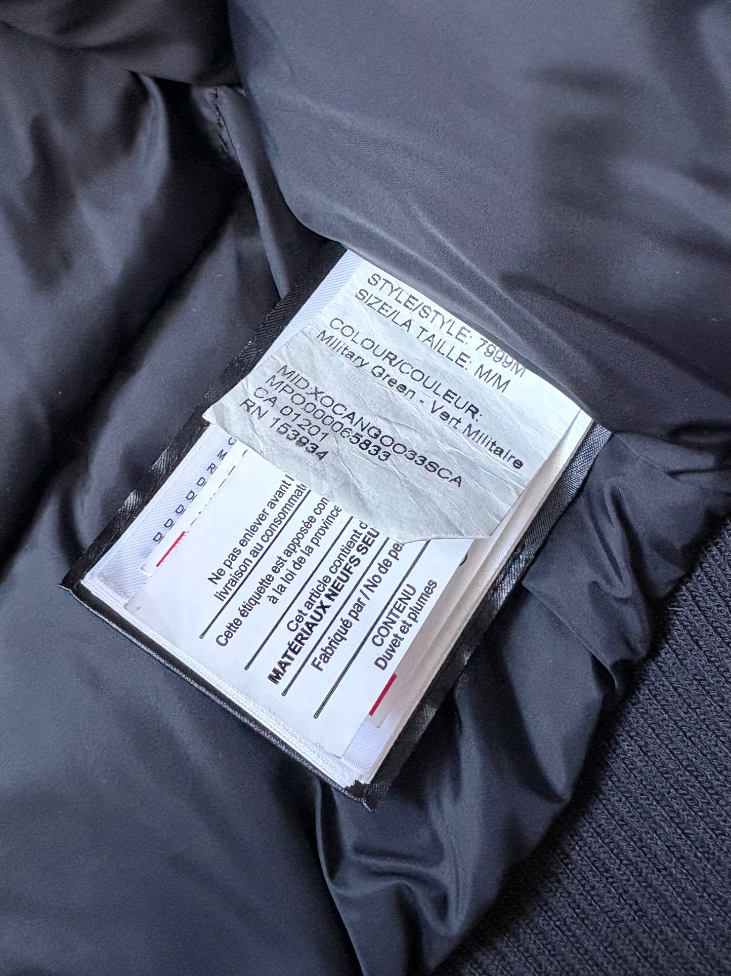 Canada Goose Khaki Chilliwack Bomber Jacket