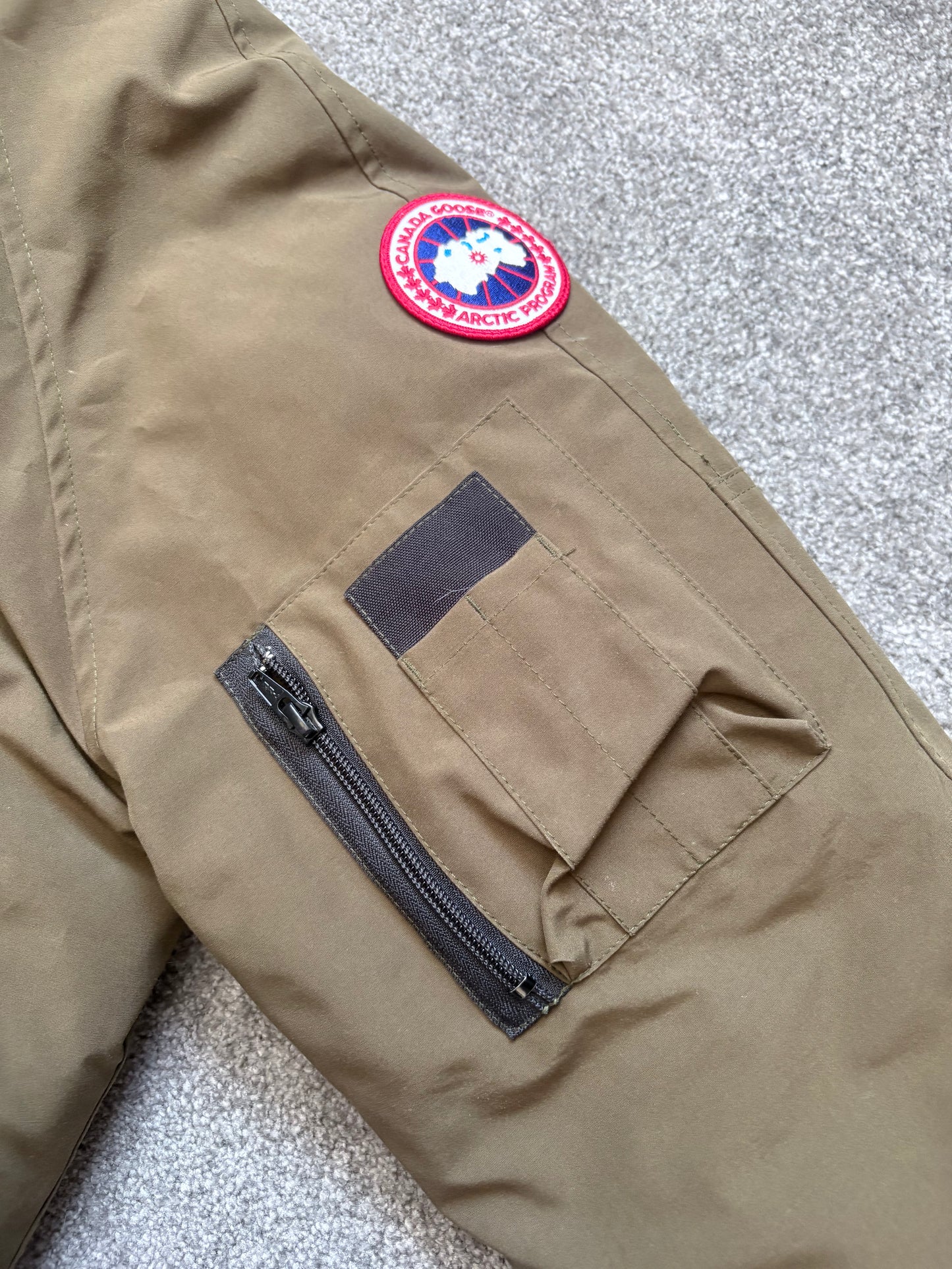 Canada Goose Khaki Chilliwack Bomber Jacket