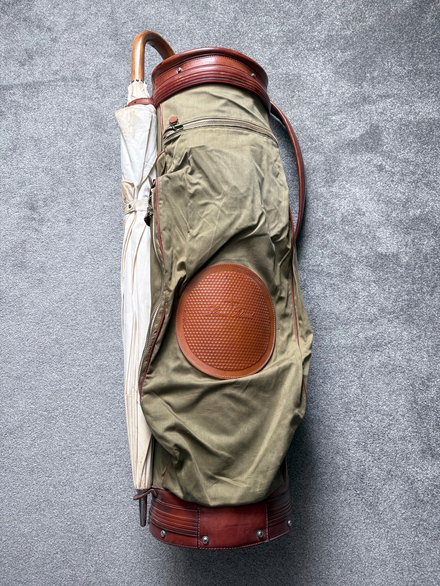 Stone Island 1988 Vulcanized Rubber Patches Golf Bag