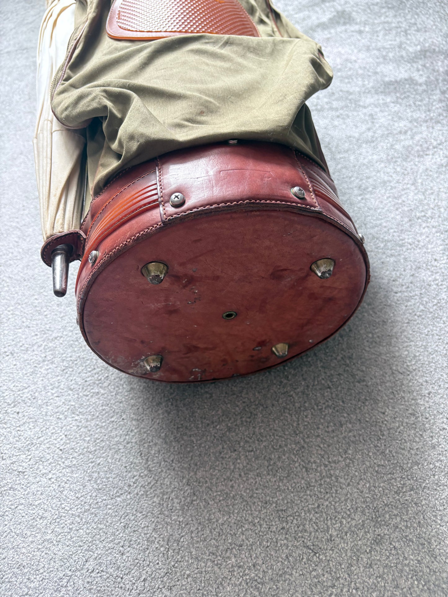 Stone Island 1988 Vulcanized Rubber Patches Golf Bag