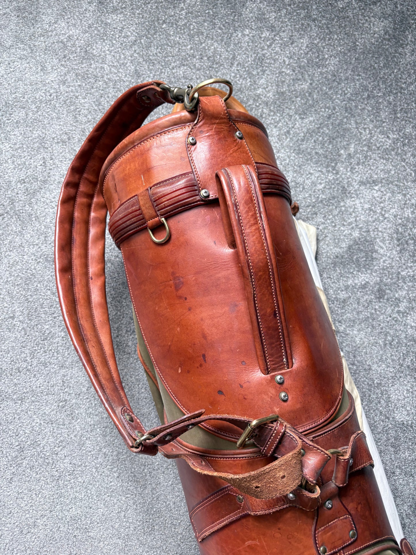 Stone Island 1988 Vulcanized Rubber Patches Golf Bag