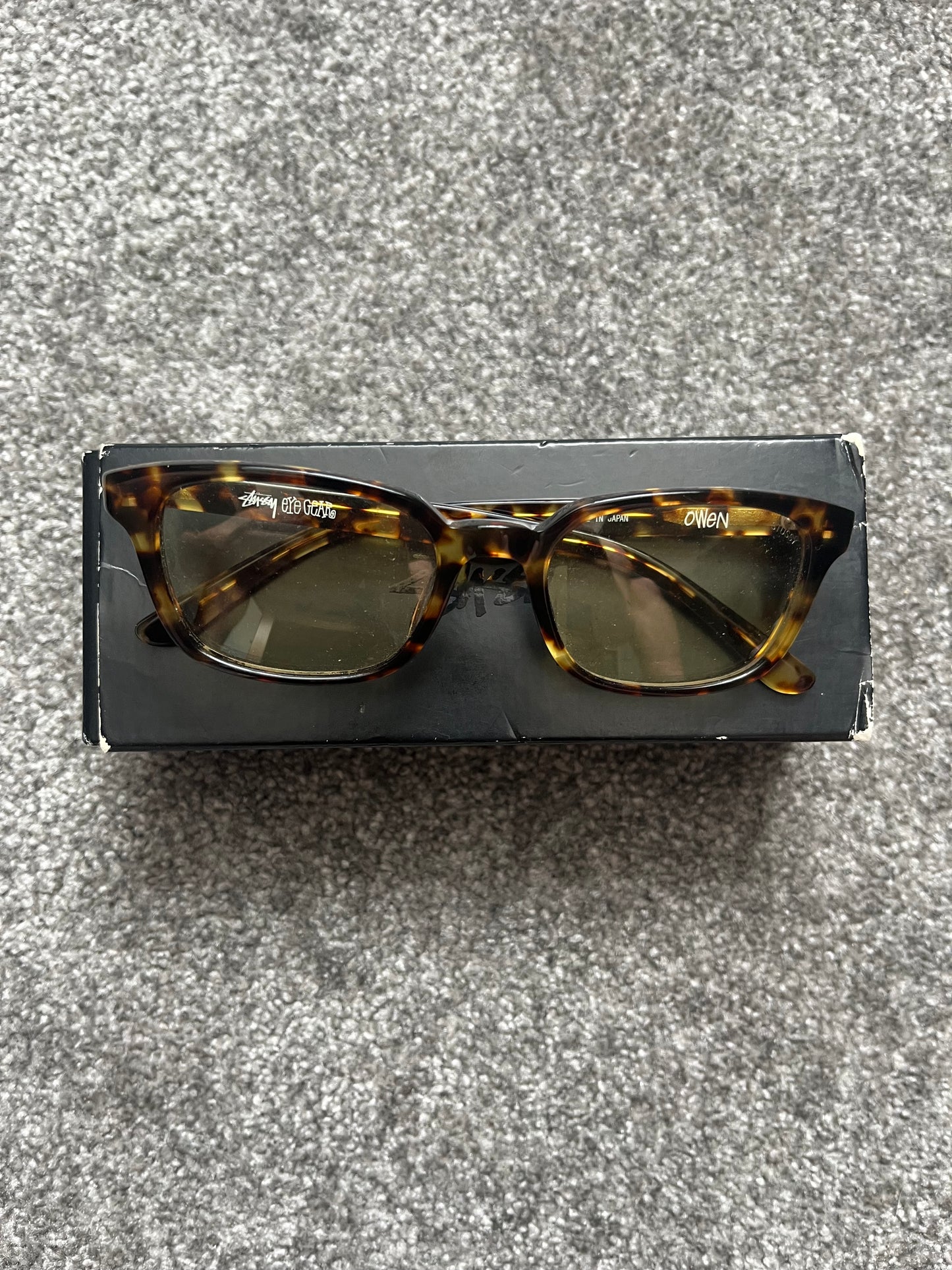 Stussy Owen Tortoise Eye Gear Sunglasses