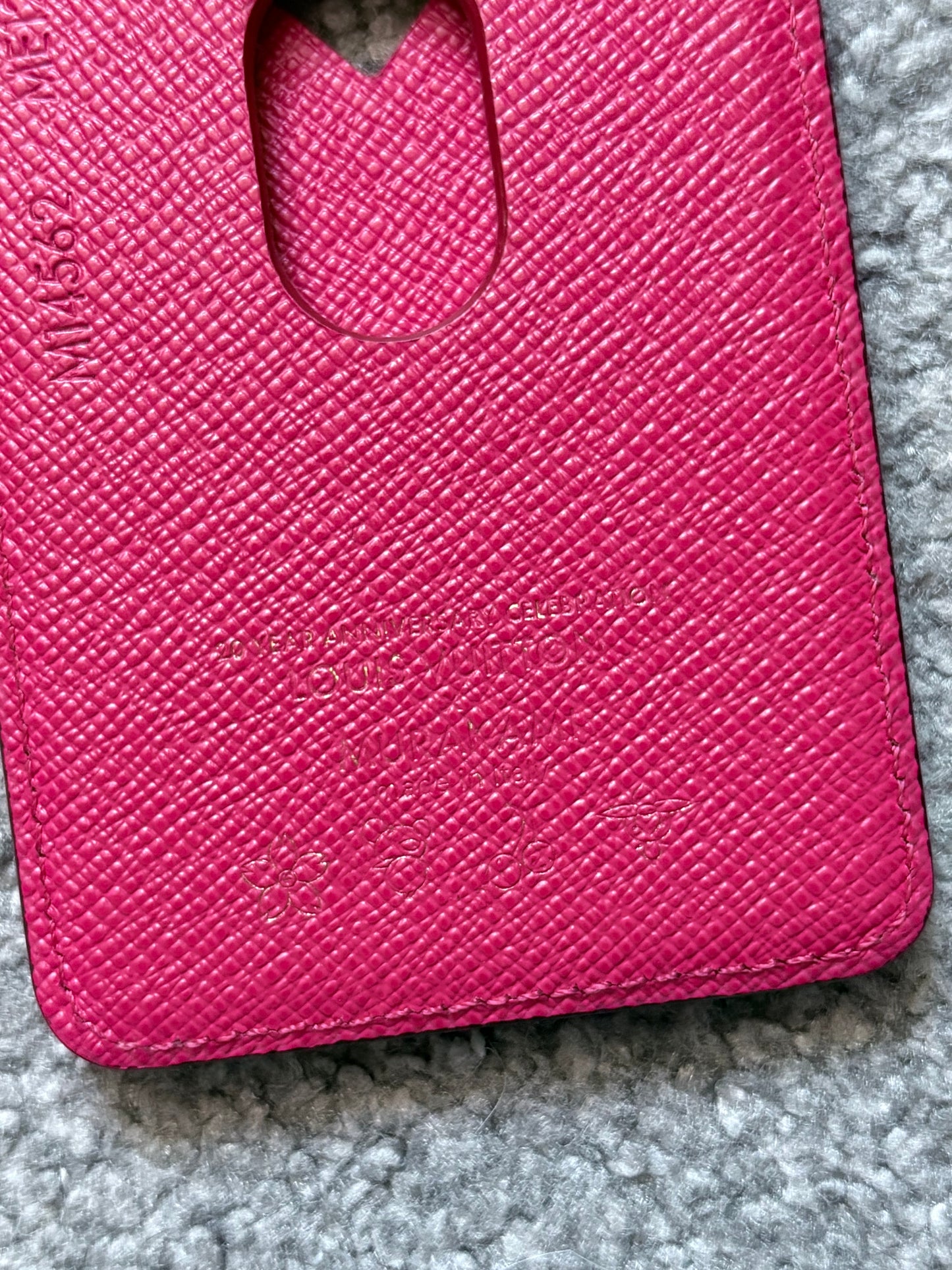 Louis Vuitton x Takashi Murakami Monogram Cherry Magnetic Cardholder