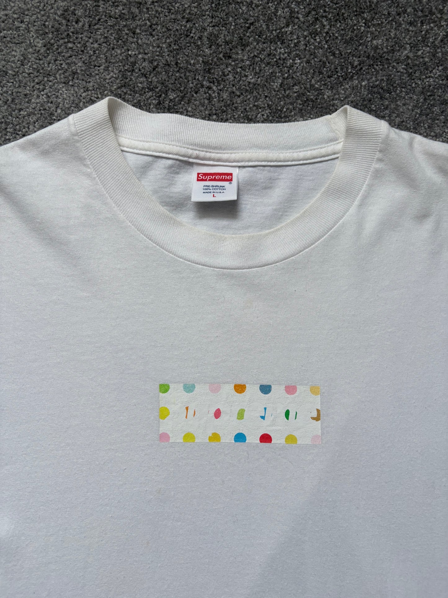 Supreme x Damien Hirst 2009 Box Logo Shirt