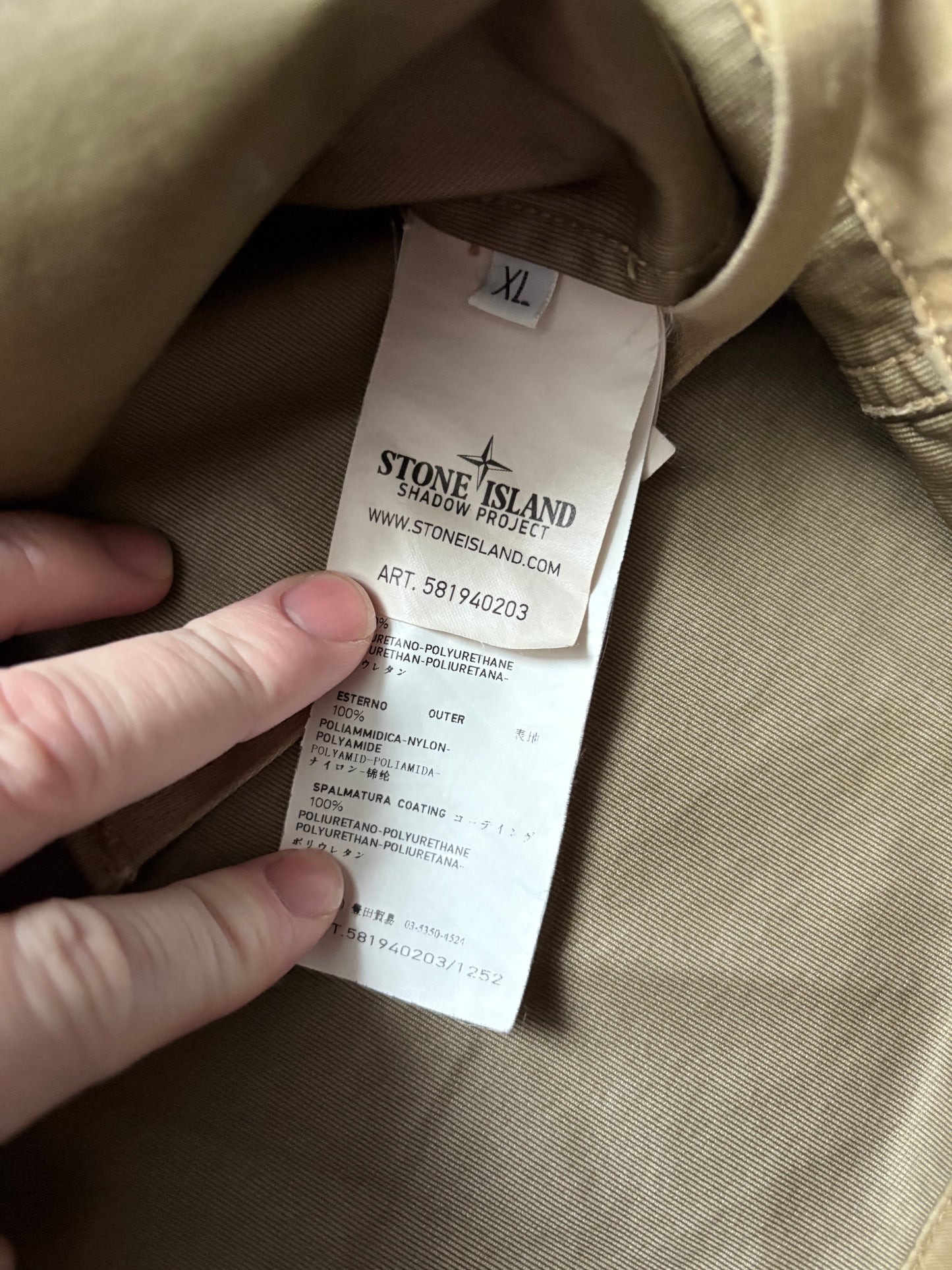 Stone Island Shadow Project 2013 Raso-R Field Jacket