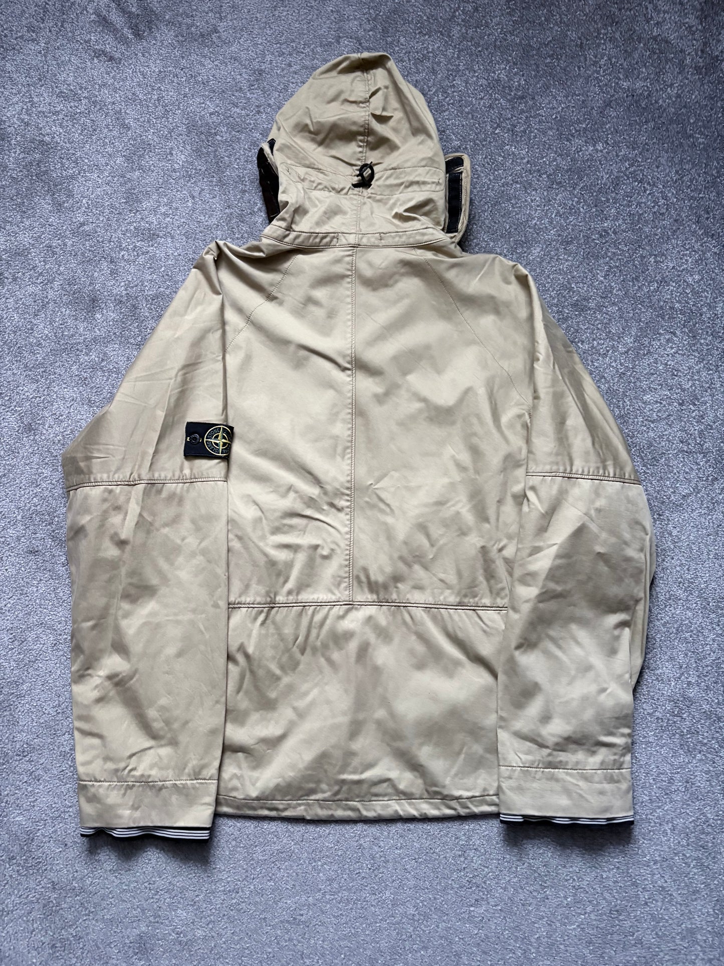 Stone Island 2004 Raso Floccato Riot Mask Jacket