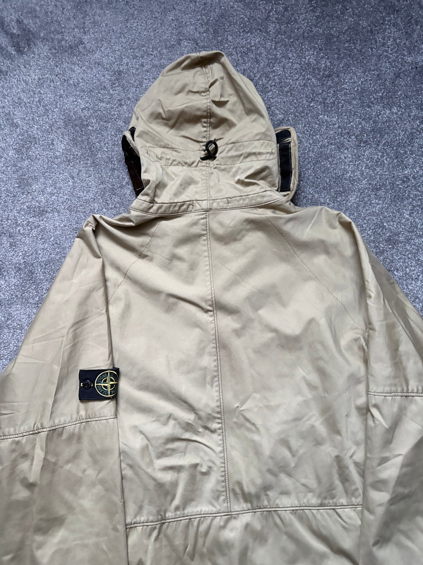 Stone Island 2004 Raso Floccato Riot Mask Jacket