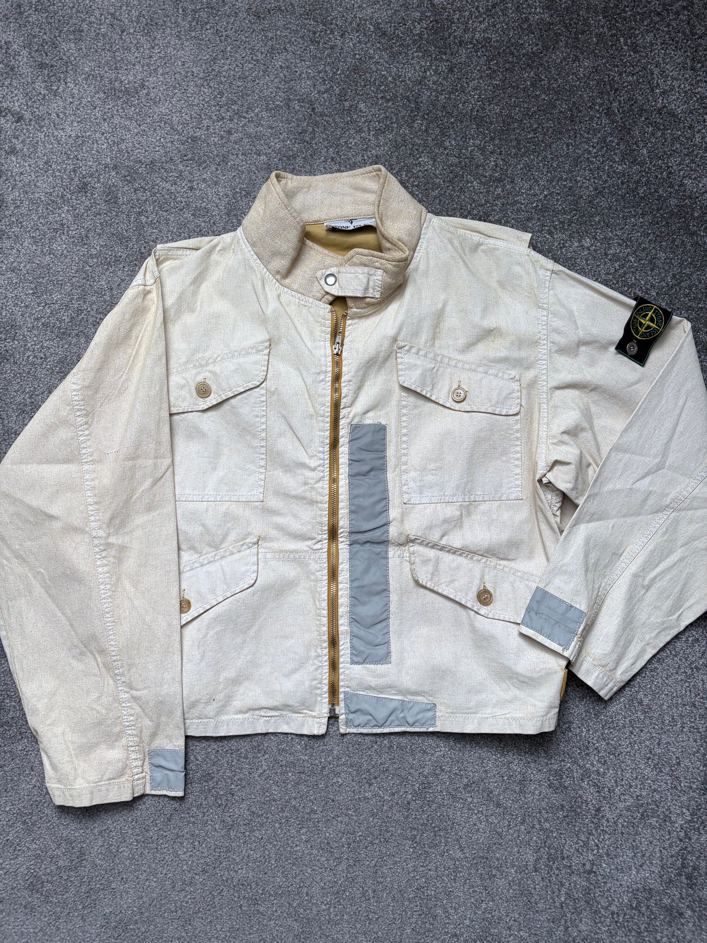 Stone Island 1983 Isola Di Pietra Tela Stella 4 Pockets Jacket
