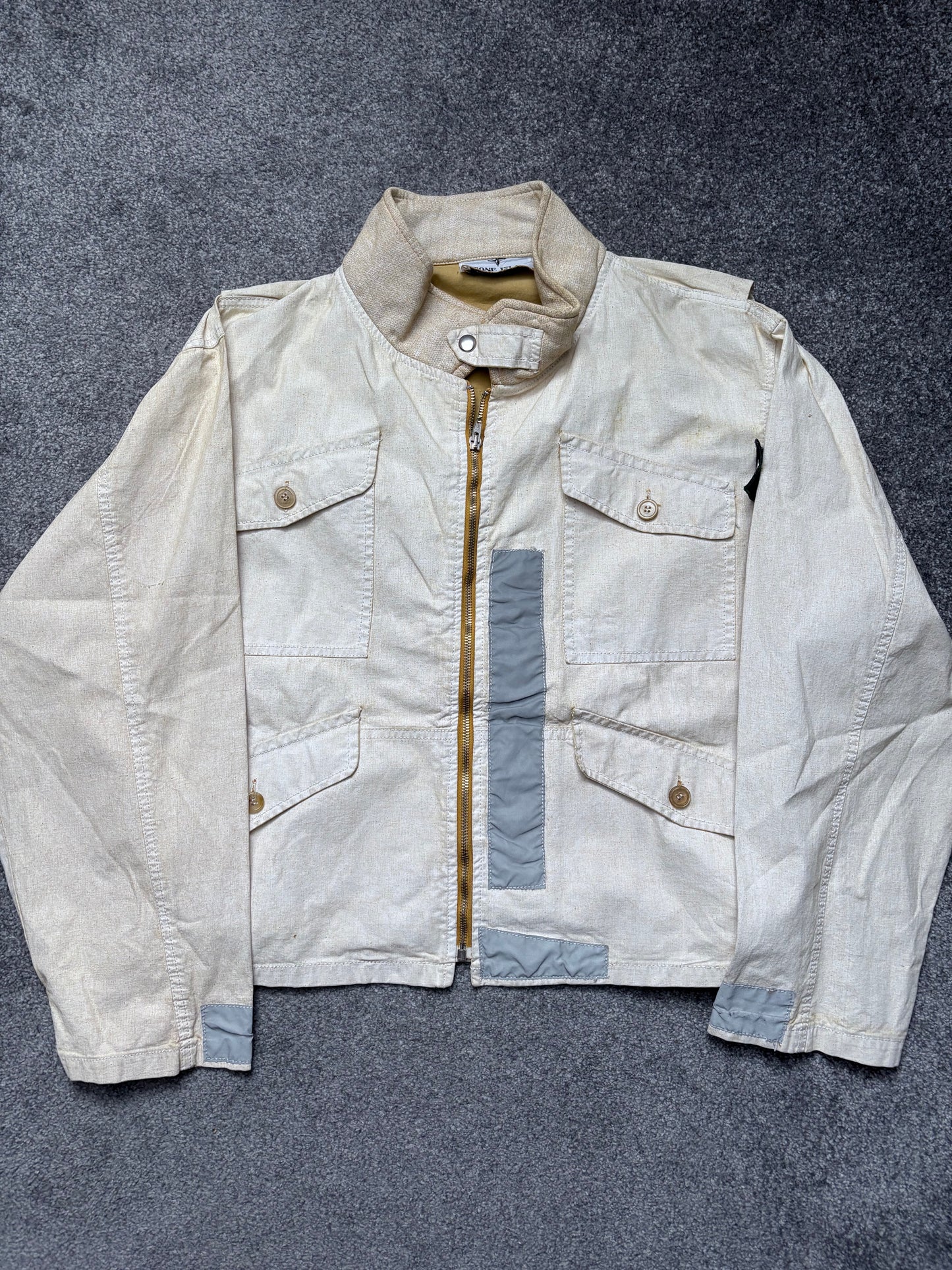 Stone Island 1983 Isola Di Pietra Tela Stella 4 Pockets Jacket
