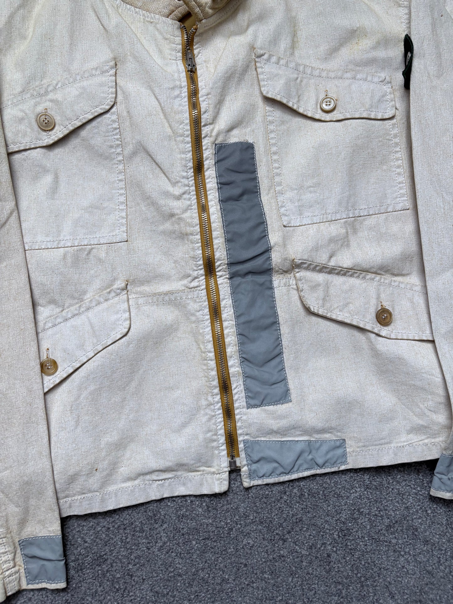Stone Island 1983 Isola Di Pietra Tela Stella 4 Pockets Jacket